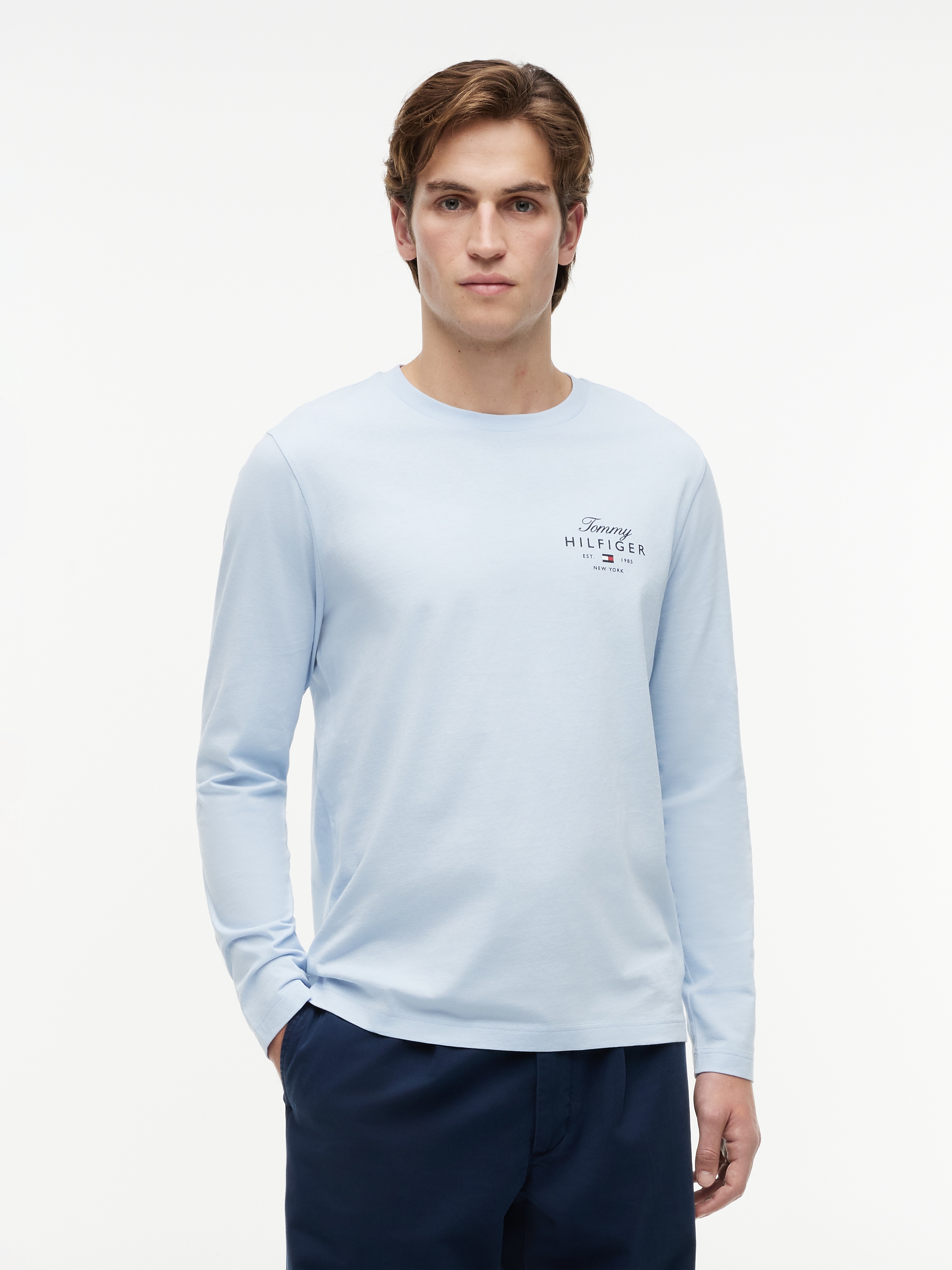 Tommy Hilfiger T-shirt à manches longues »SCRIPT STACK LS REGULAR TEE«