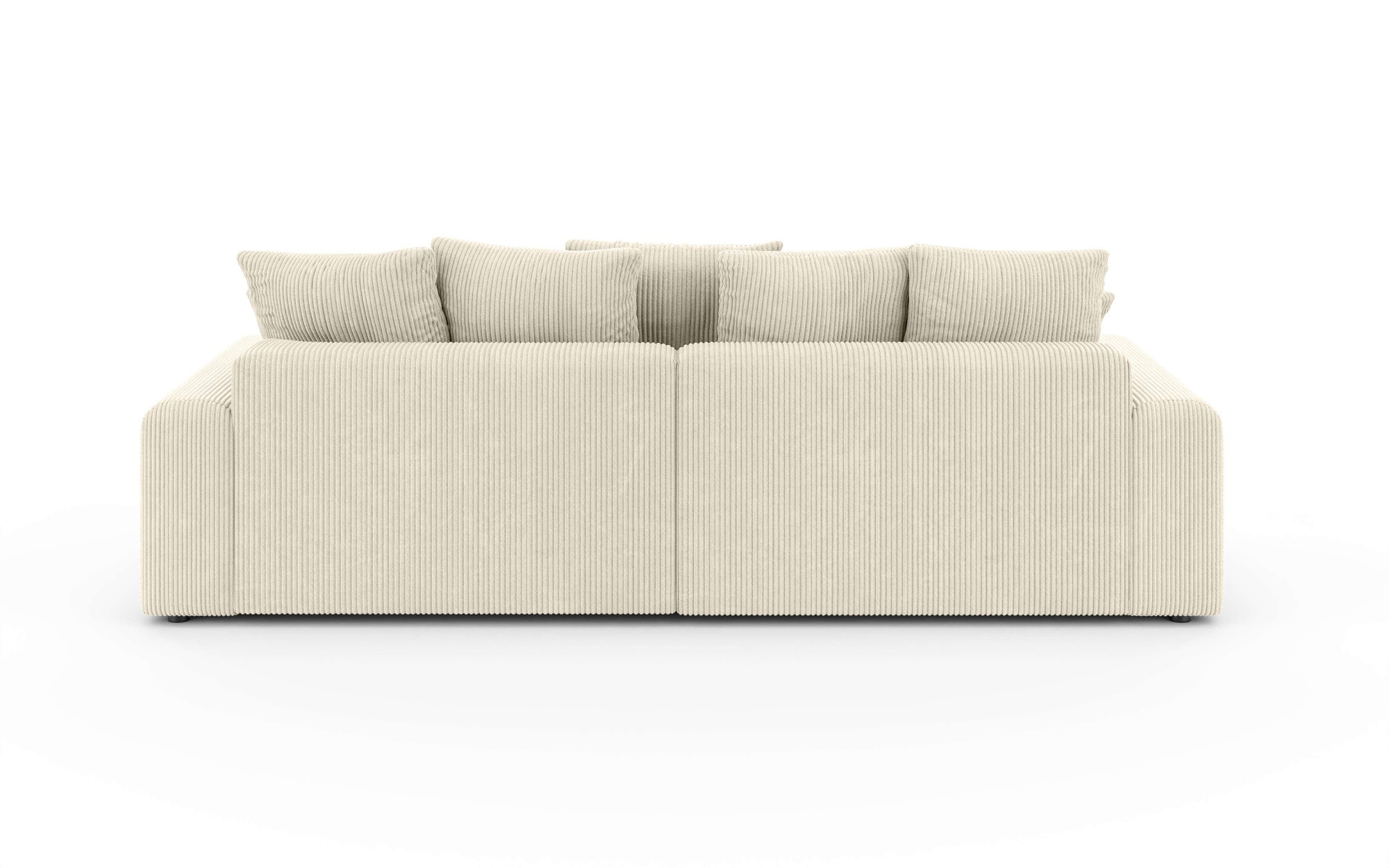 Home affaire Ecksofa »LAKESIDE klein mit Bettfunktion und Bettkasten, B/T/H 235/142/84 cm« L-Form, Recamiere beidseitig montierbar, mit Wellenunterfederung