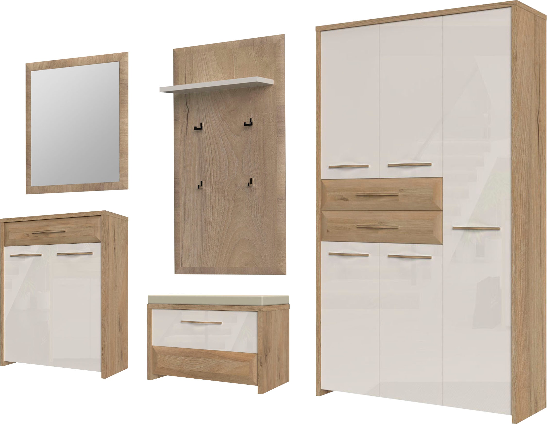 GOODproduct Garderoben-Set »Gala« Set, 5 Stk. tlg.