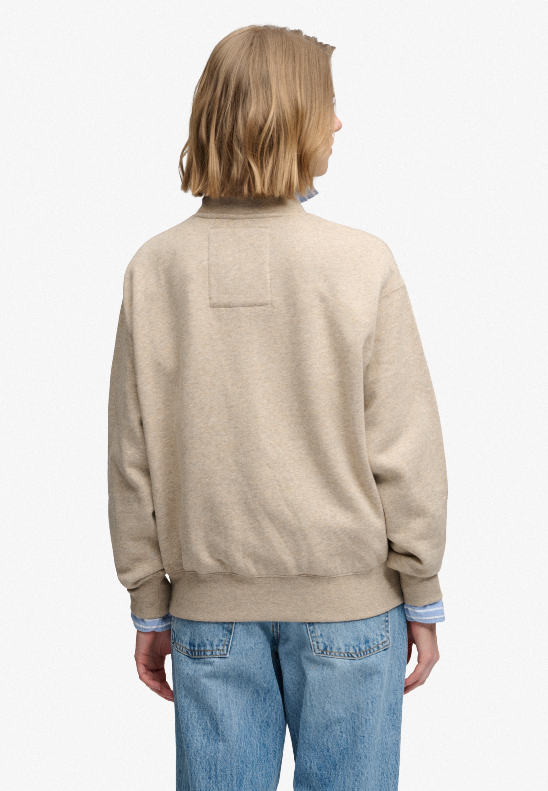 Superdry Sweatshirt »COUNTRY CLUB CREW«, Baumwollmischung, relaxed fit
