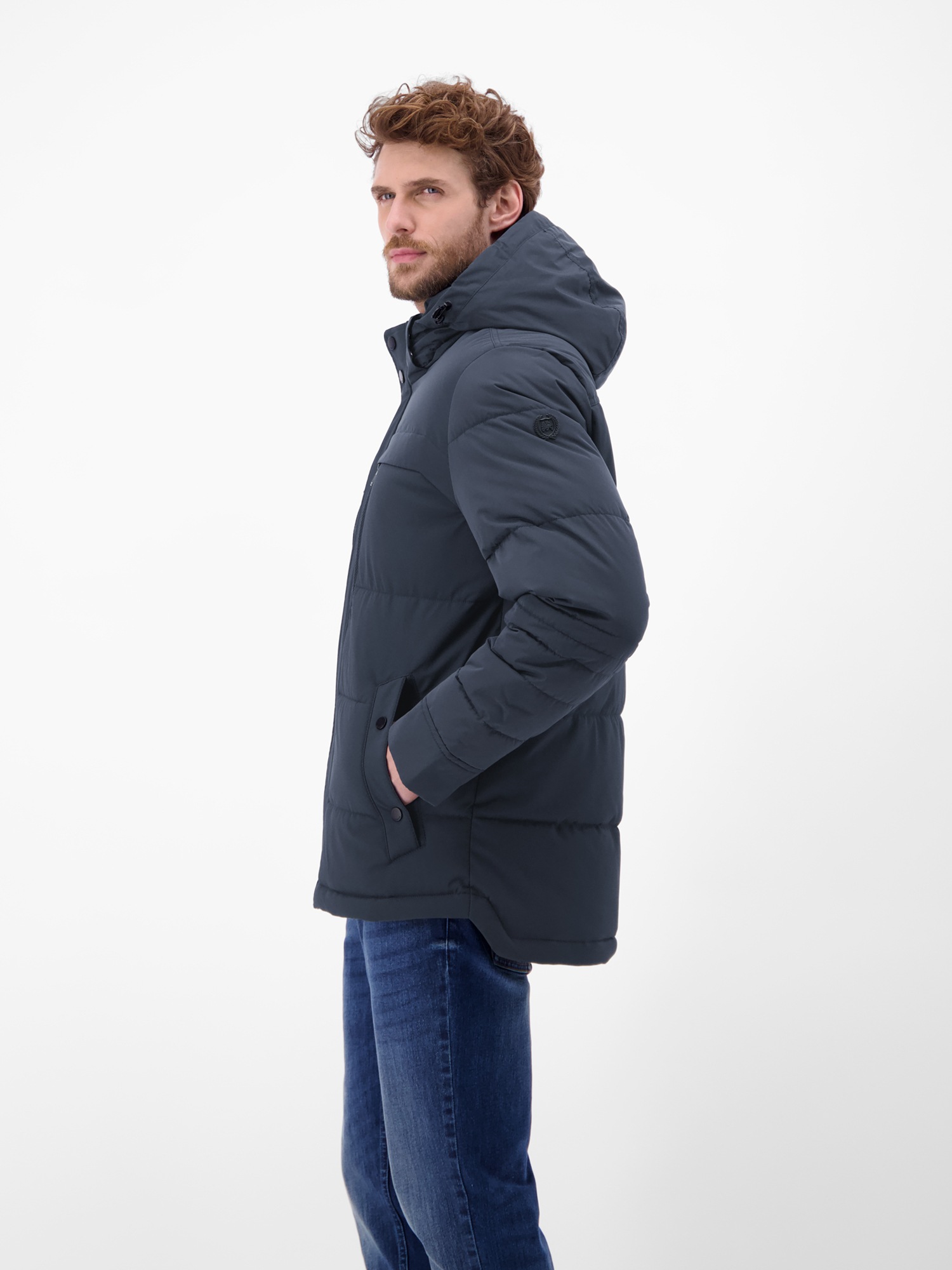 LERROS Winterjacke »Funktionale Winterjacke für Herren« mit Kapuze