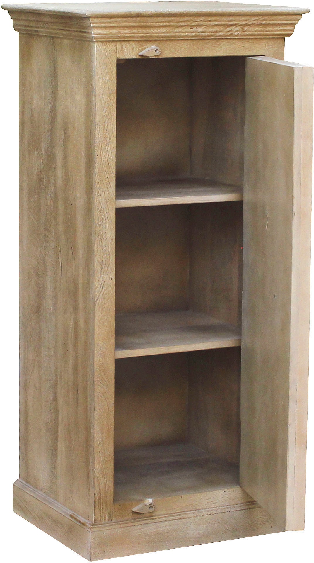 SIT Highboard »Daipur Kommode« geschnitzte Verzierungen, schmale Kommode mit 1 Tür