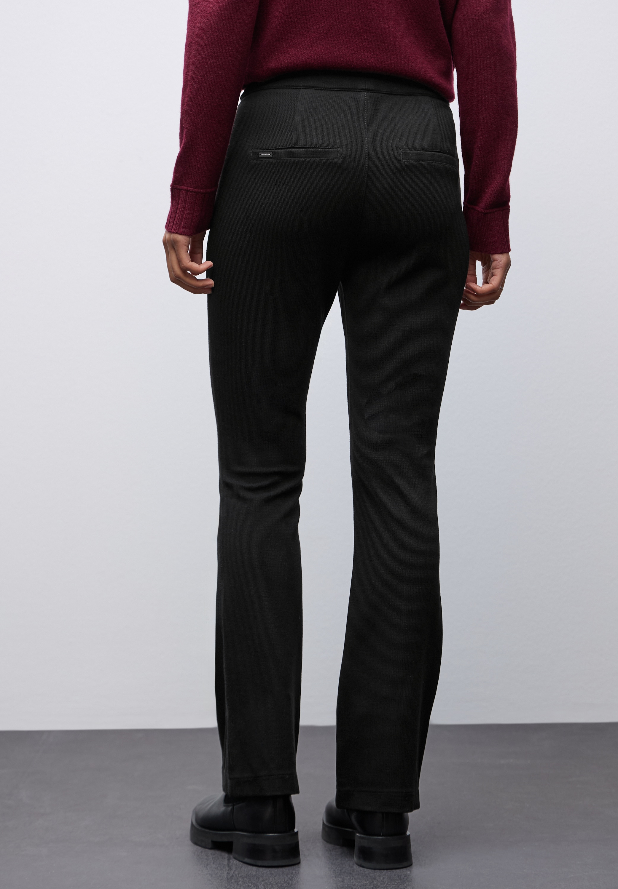 STREET ONE Pantalon bootcut »Style Hope«  mit elastischem Bund