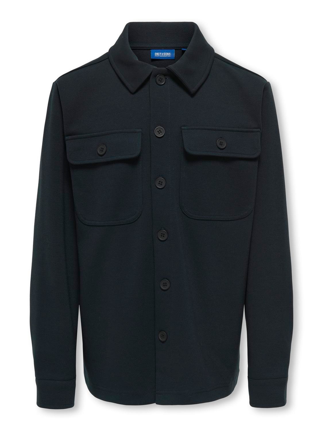 ONLY & SONS junior Chemise à manches longues »OSJNEW KODYL OVERSHIRT SWEAT SWT NOOS« sweat en coton, coupe regular fit