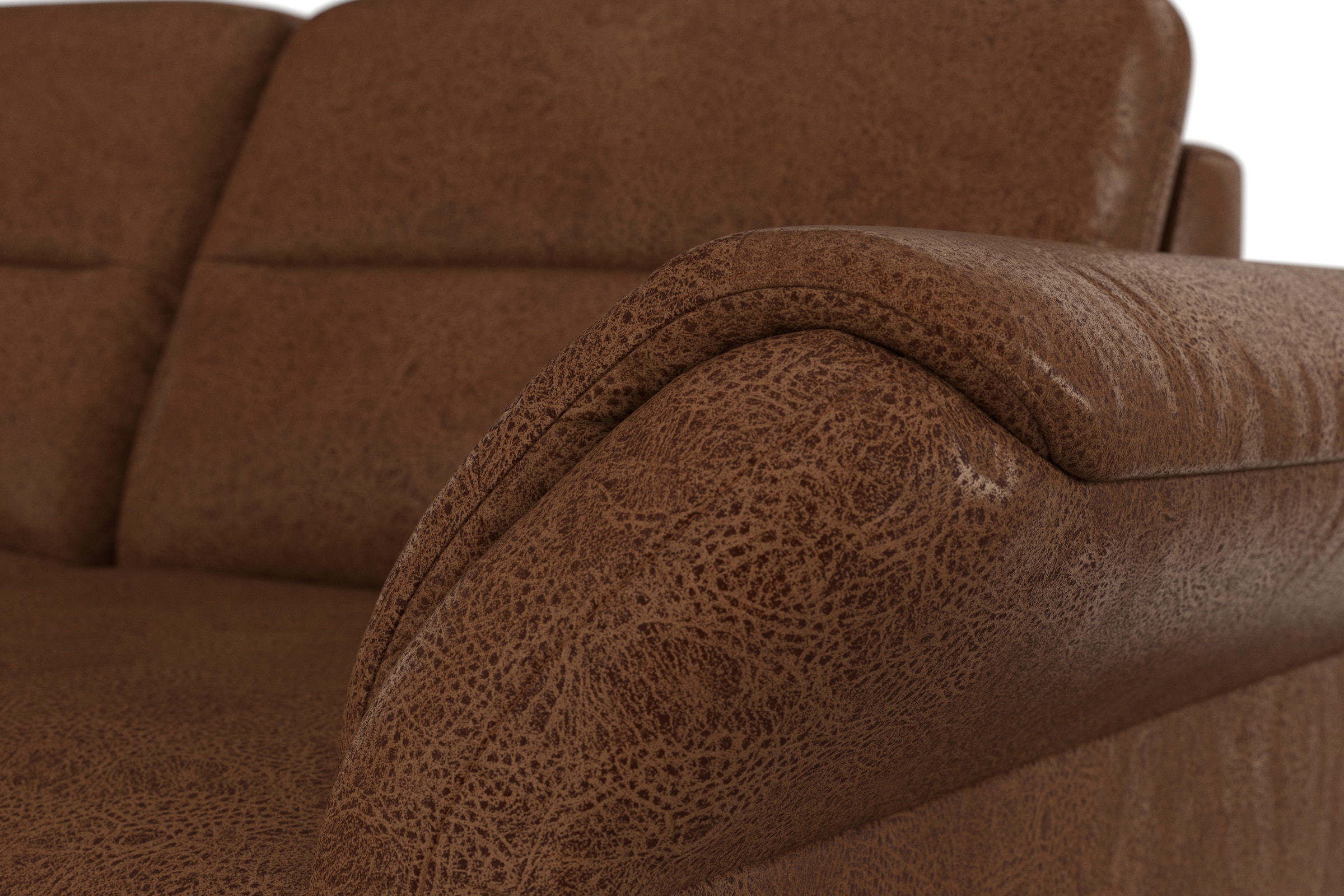 sit&more Canapé d'angle »Mellum L-Form« Federkern, wahlweise mit Bettfunktion, Bettkasten und Armteilfunktion