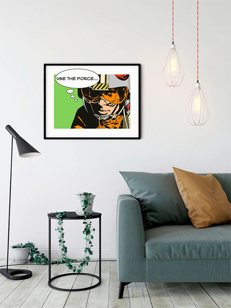 Komar Image »Star Wars Classic Comic Quote Luke« 1 cuis tlg. Wandbild zur Dekoration im Kinderzimmer - ohne Rahmen