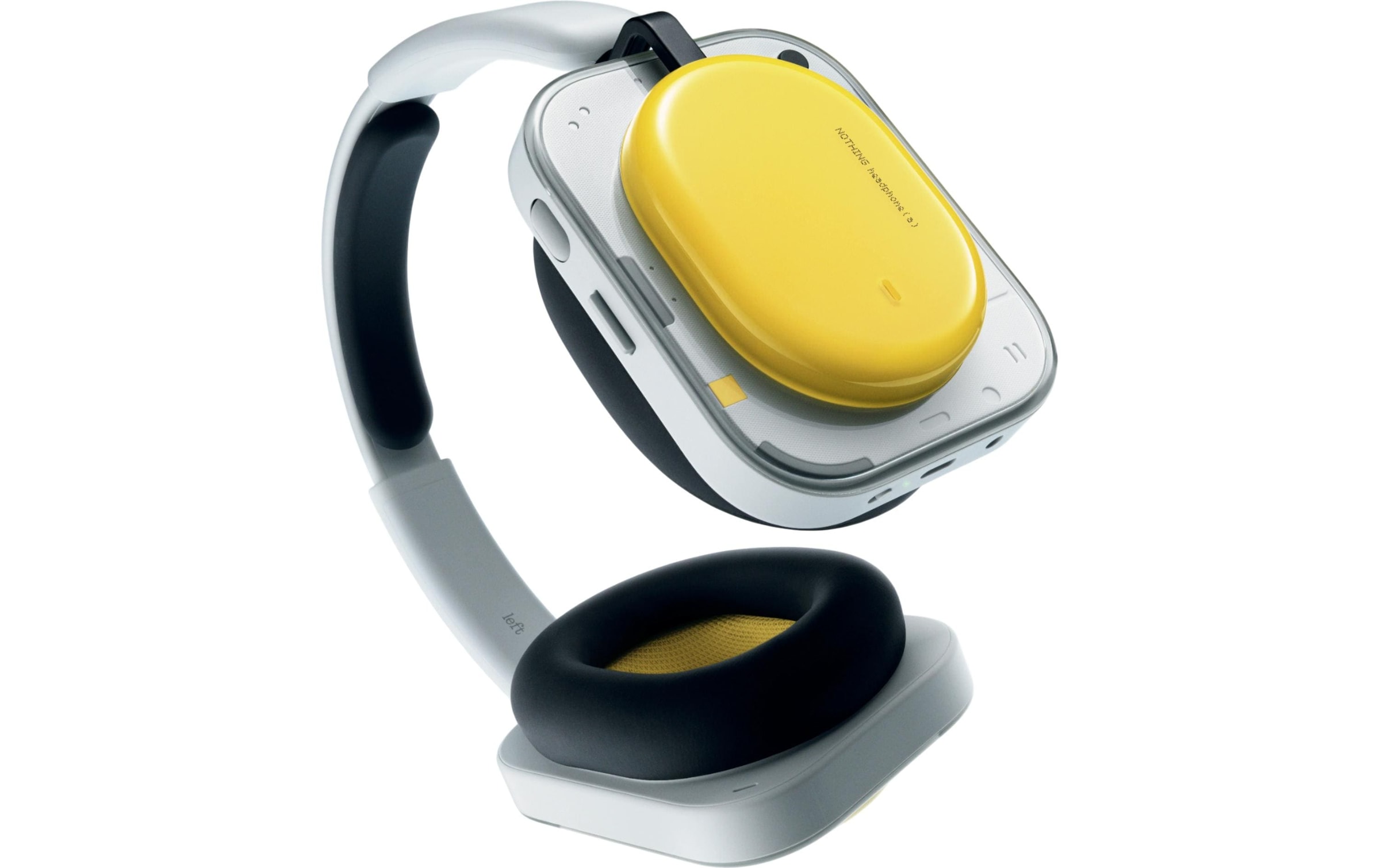 NOTHING Casque supra-auriculaire »Headphone (a)« Active Noise Cancelling (ANC) | Hi-Res | fonction mains libres | mode transparence