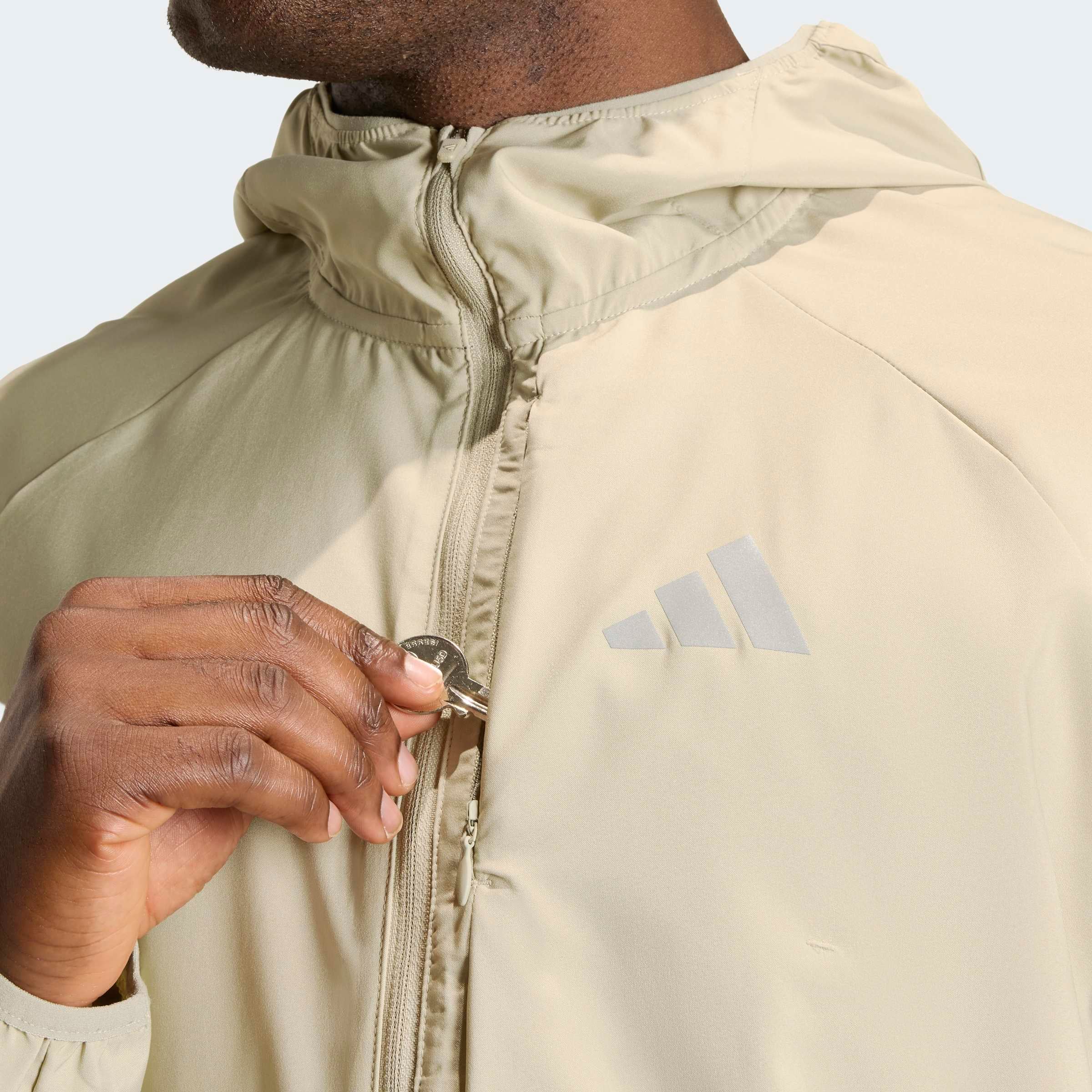 adidas Performance Veste de course à pied »RUN ESS JKT M«