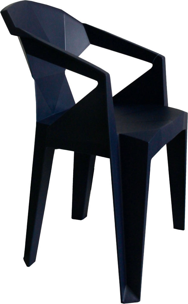 Kayoom 4-Fussstuhl »Stuhl Galerie, praktisch und gemütlich« () 1 Stk.modern, robust, pflegeleicht, für Indoor und Outdoor geeignet