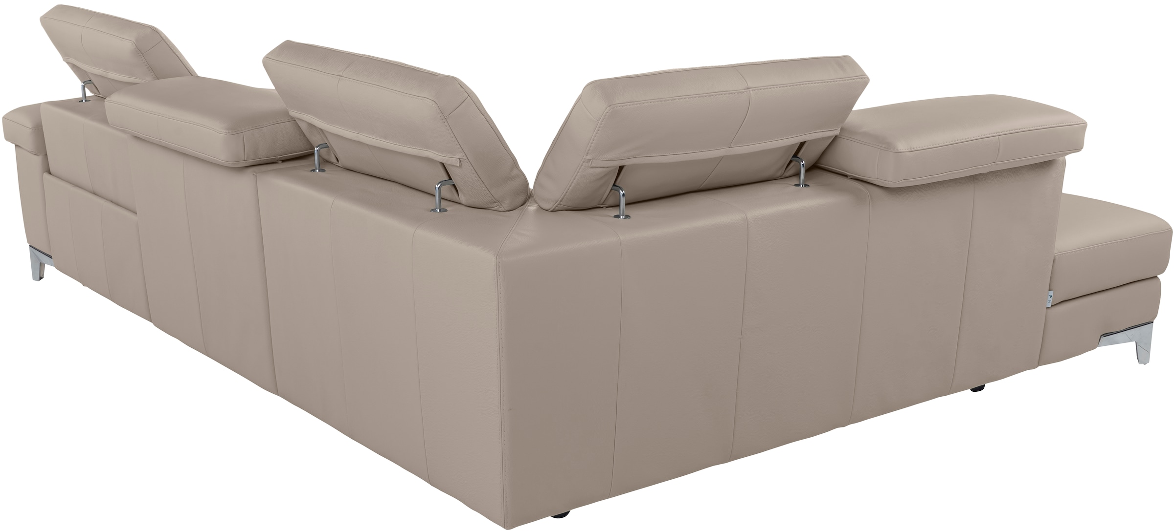 CALIA ITALIA Canapé d'angle »Nove, erstklassiger Sitzkomfort, mit tollen Komfortfunktionen, L-Form« mit Kopf- und elektrischer Relaxfunktion, in Leder