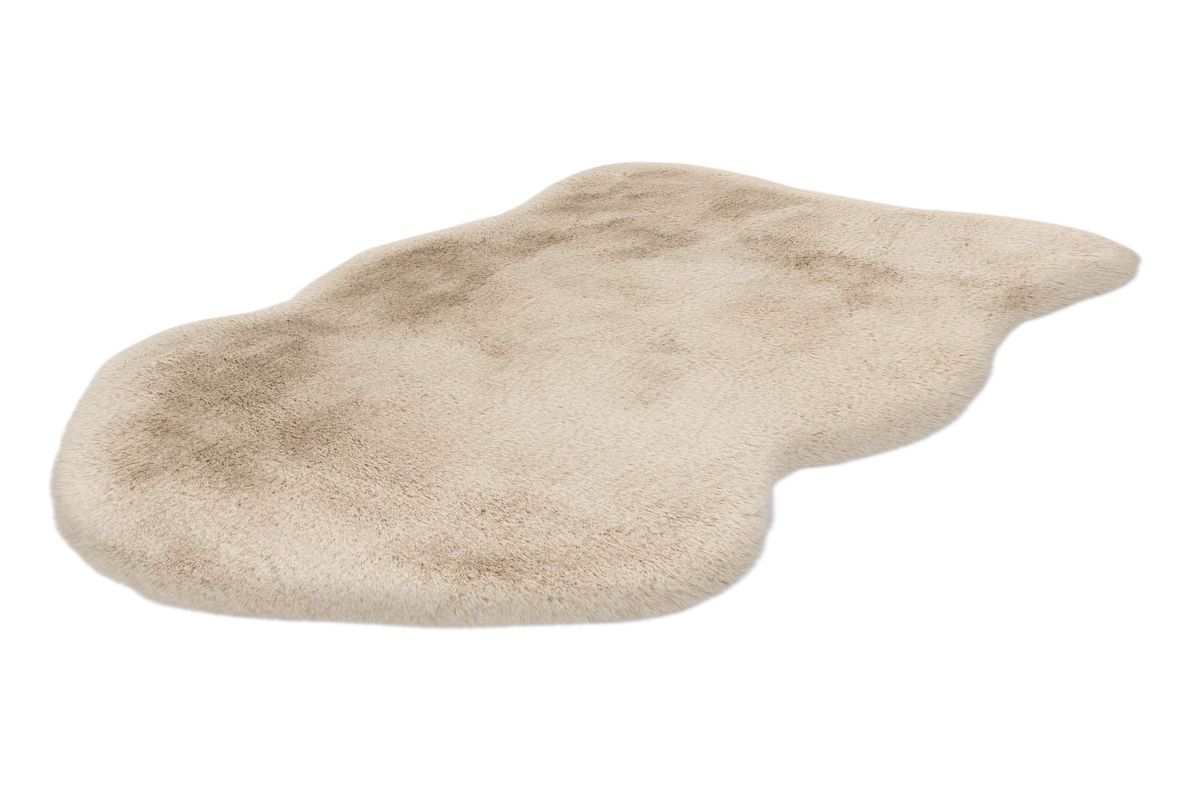 Kayoom Hochflor-Teppich »Boundless 226« tierfellförmig 40 mm Höhe Hochflor, Modernes Muster, Deko, Fussbodenheizungsgeeignet, Wohnzimmer