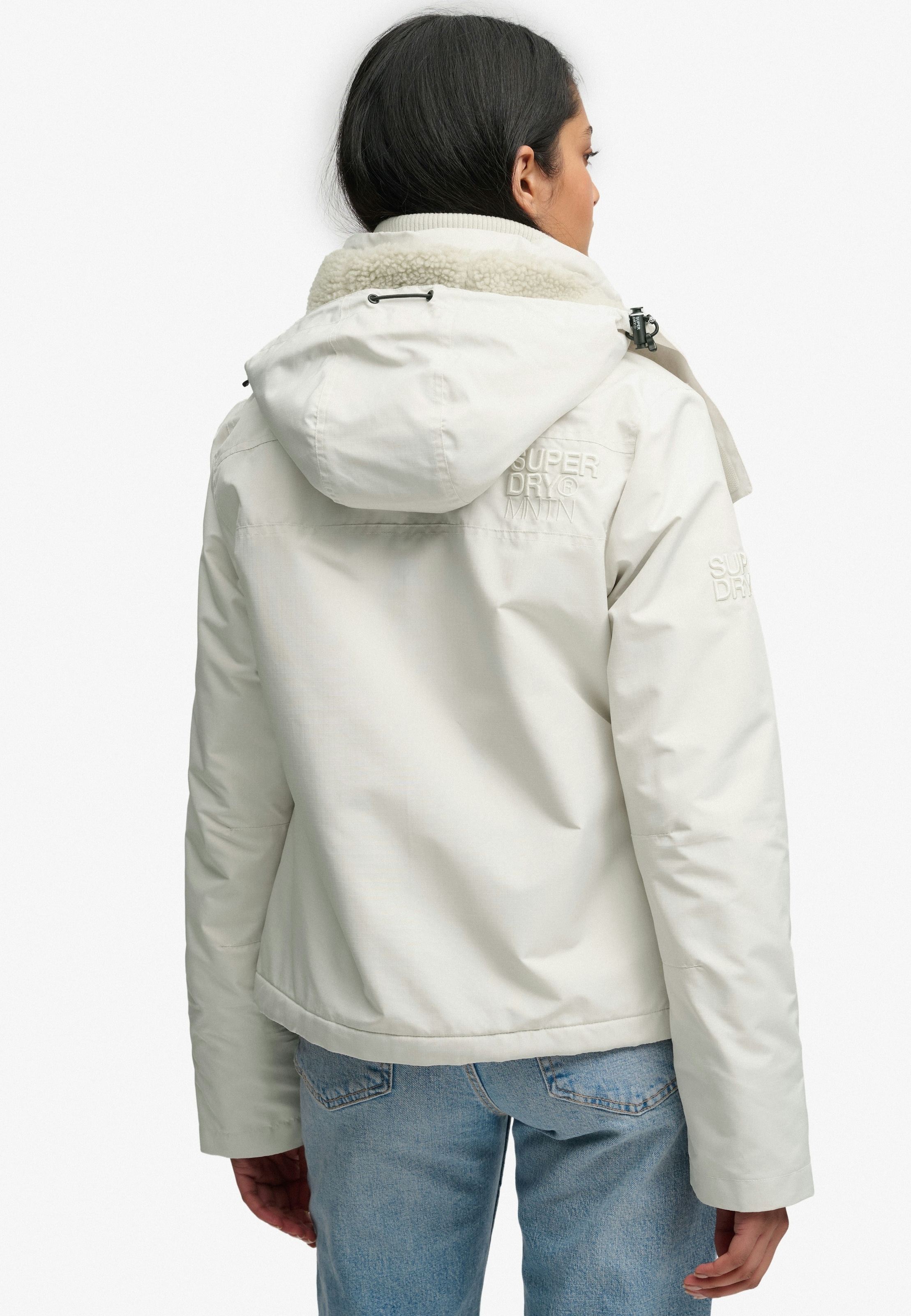 Superdry Veste d'extérieur »HOODED ARCTIC WINDCHEATER« fibre synthétique, coupe régulière