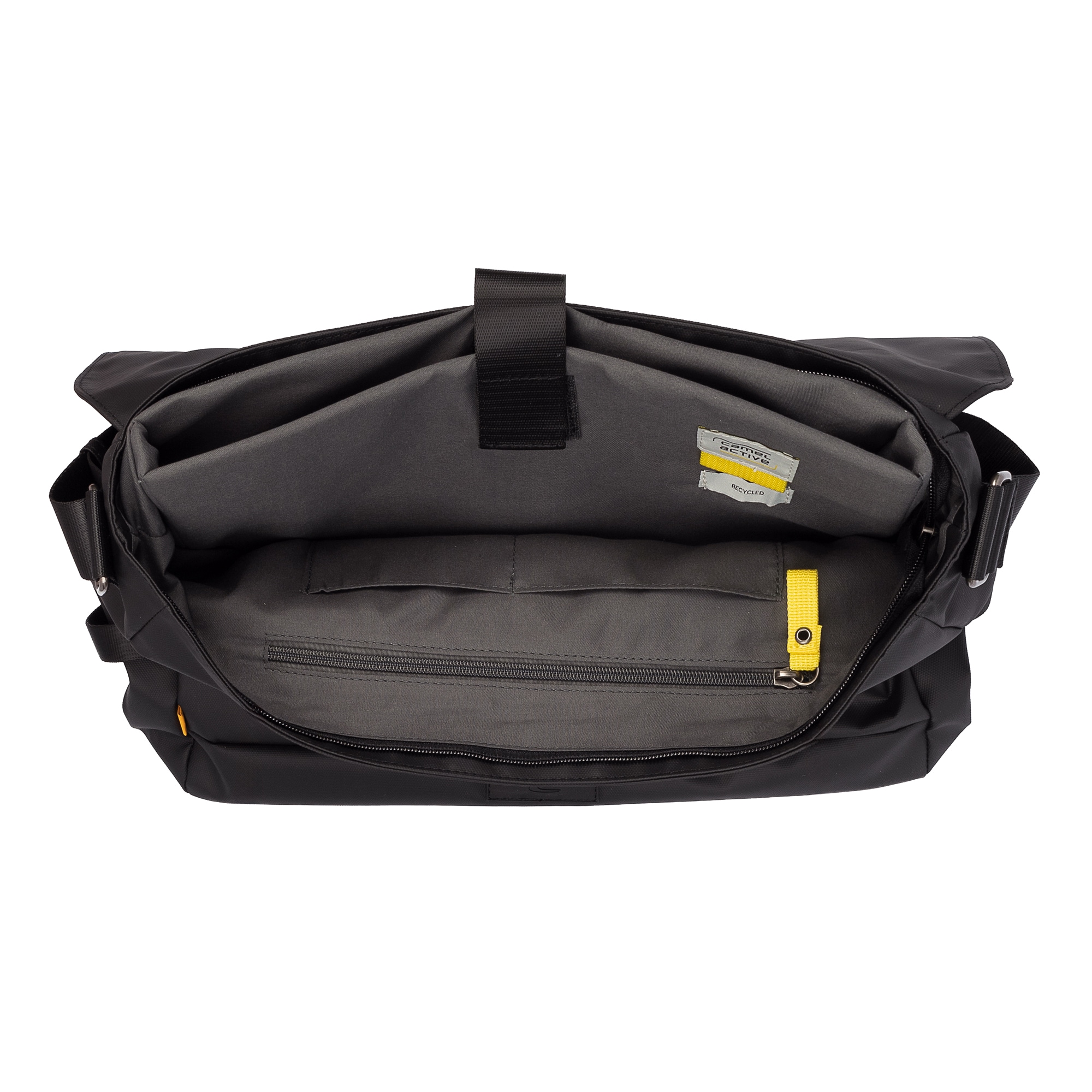camel active Sac de messager »Explore« Sac bandoulière pour homme avec fermetures éclair réfléchissantes