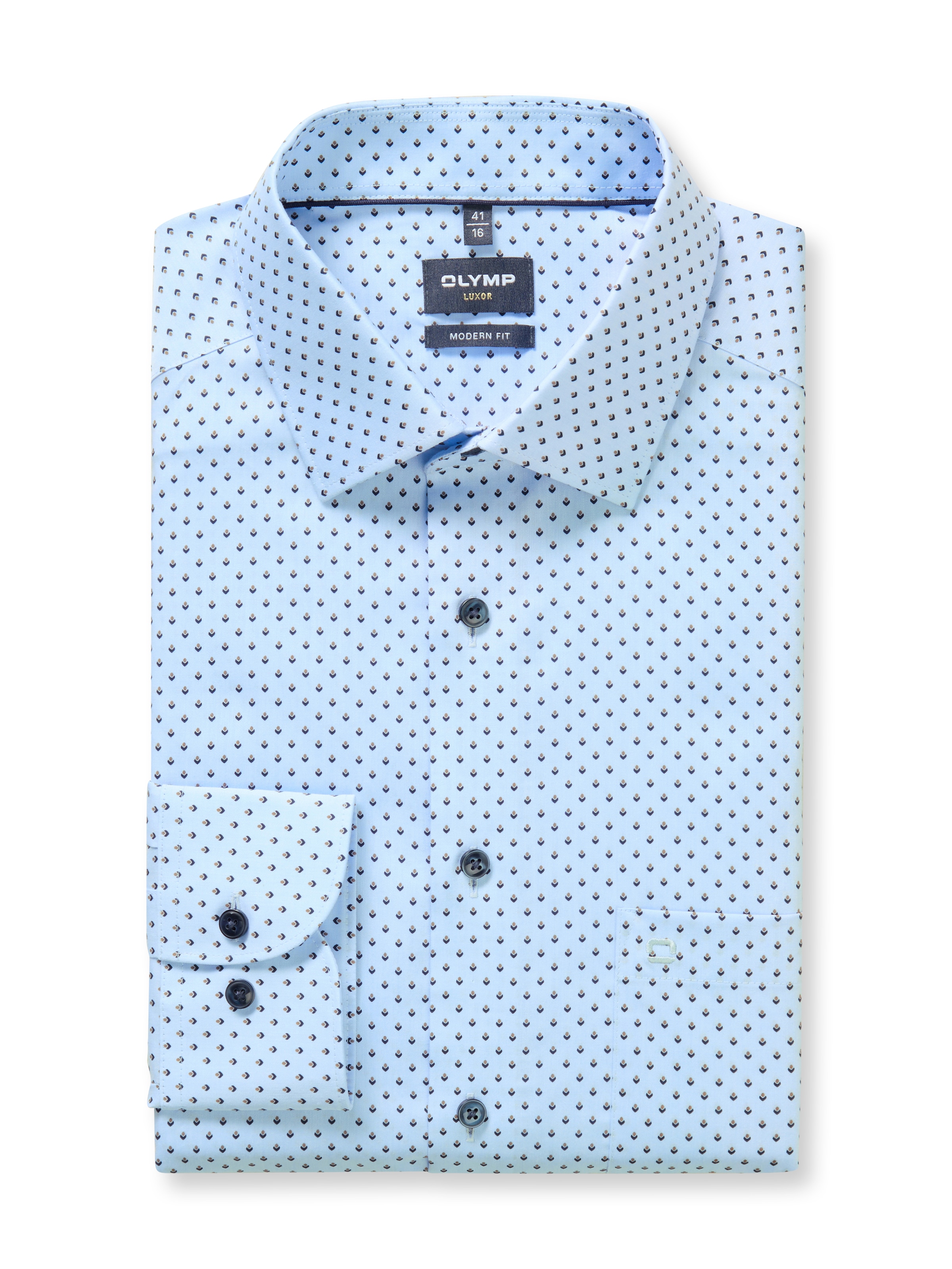 OLYMP Chemise à manches longues »Luxor« modern fit, New-Kentkagen, Businesshemd, extra langer Arm