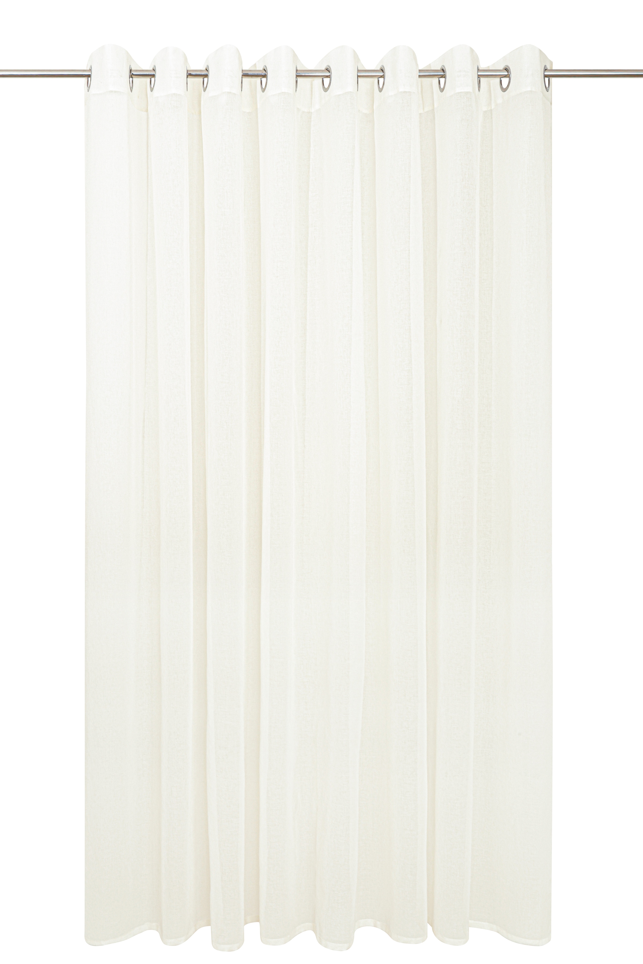 GOODproduct Gardine »Dolly, 1er-Set, transparent gewebt, Ösen« Ösen 1 Stk. tlg. gewebt, Polyester, extra Breite ab 3 Meter