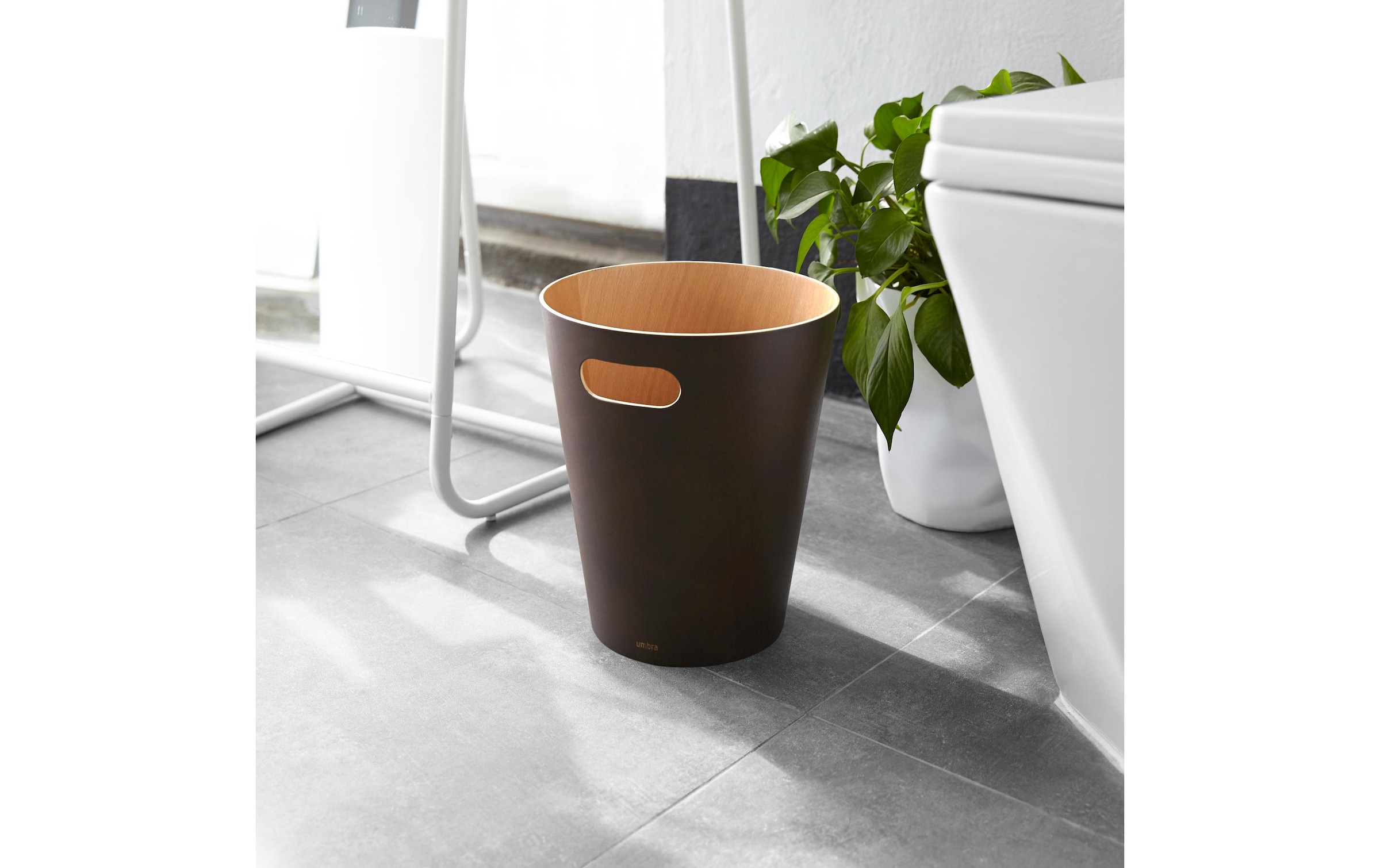 Umbra Poubelle »Woodrow 45053 l« 1 Behälter Holzart: Birke (China)
