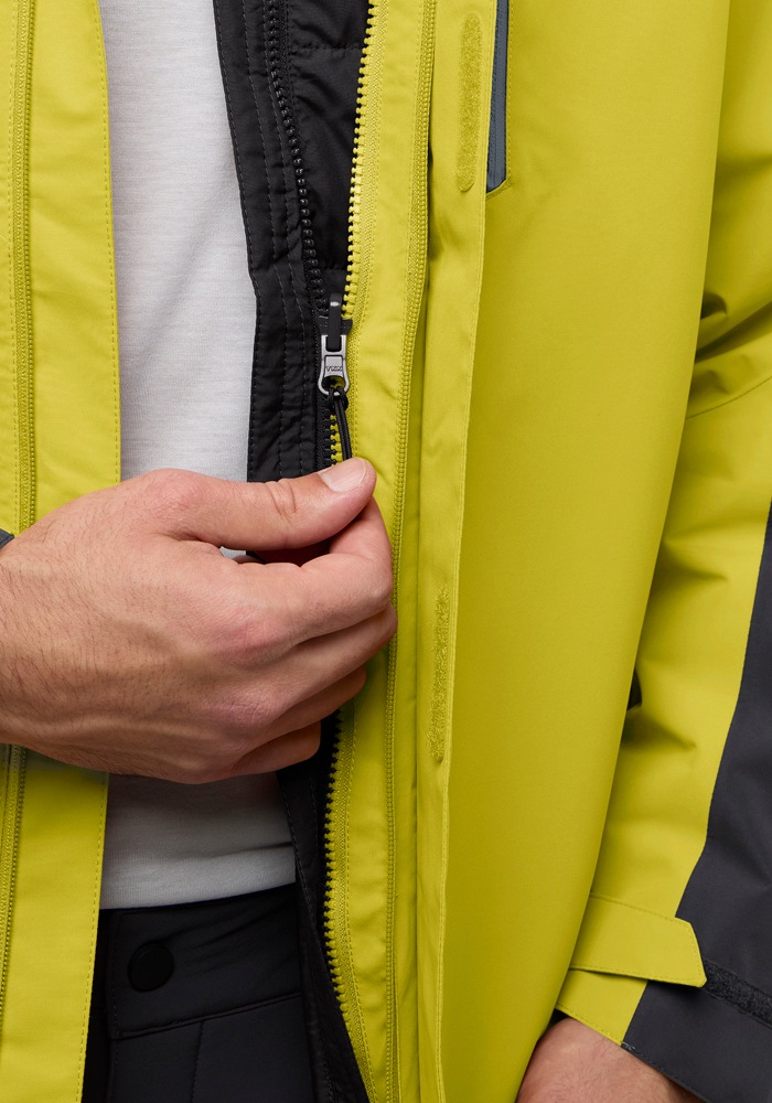 Jack Wolfskin 3-in-1-Funktionsjacke »JASPER 3IN1 JKT M« mit Kapuze mit abnehmbarer, gefütterter Kapuze, wasserdicht, winddicht