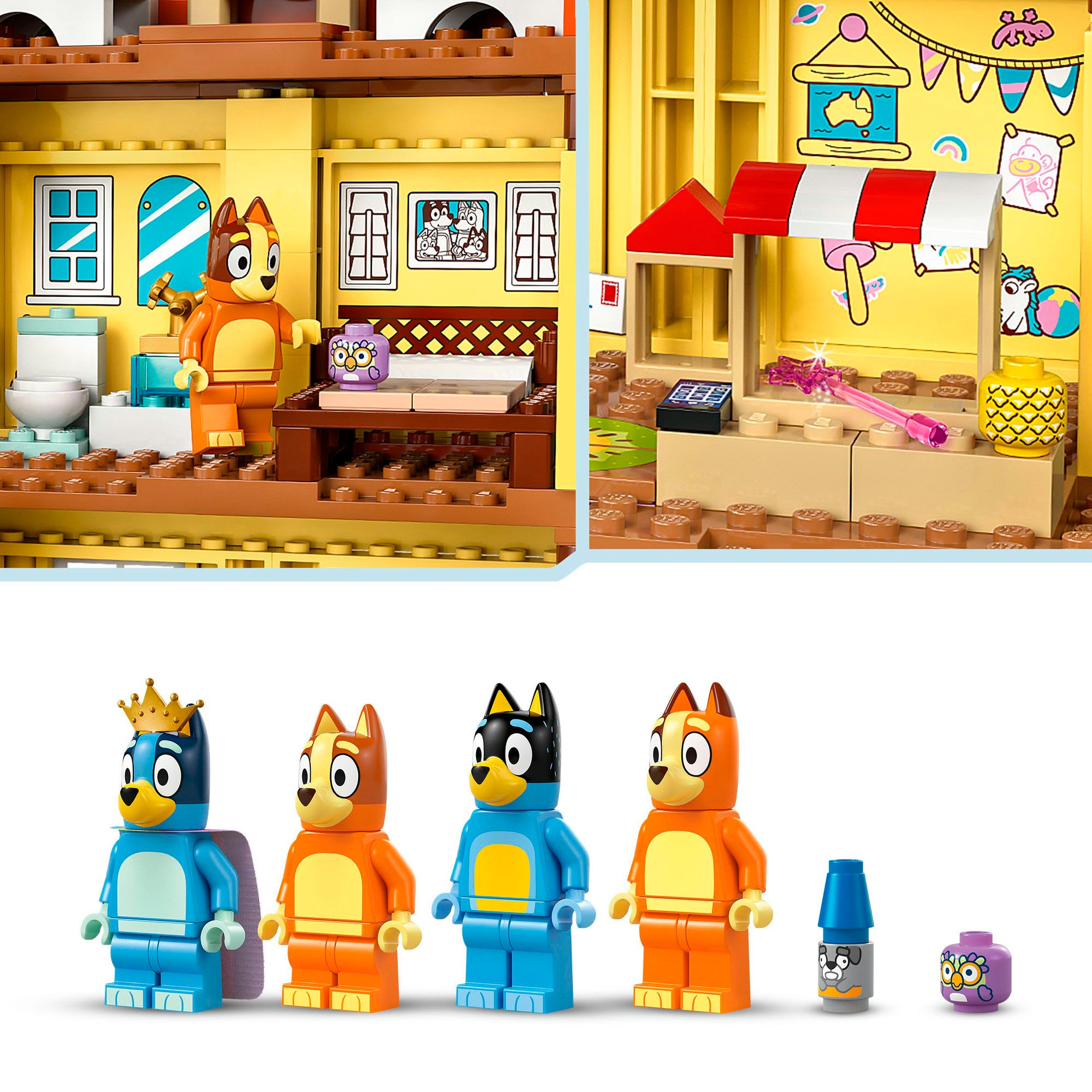 LEGO® Konstruktionsspielsteine »Blueys Haus (11203), LEGO Bluey« Made in Europe