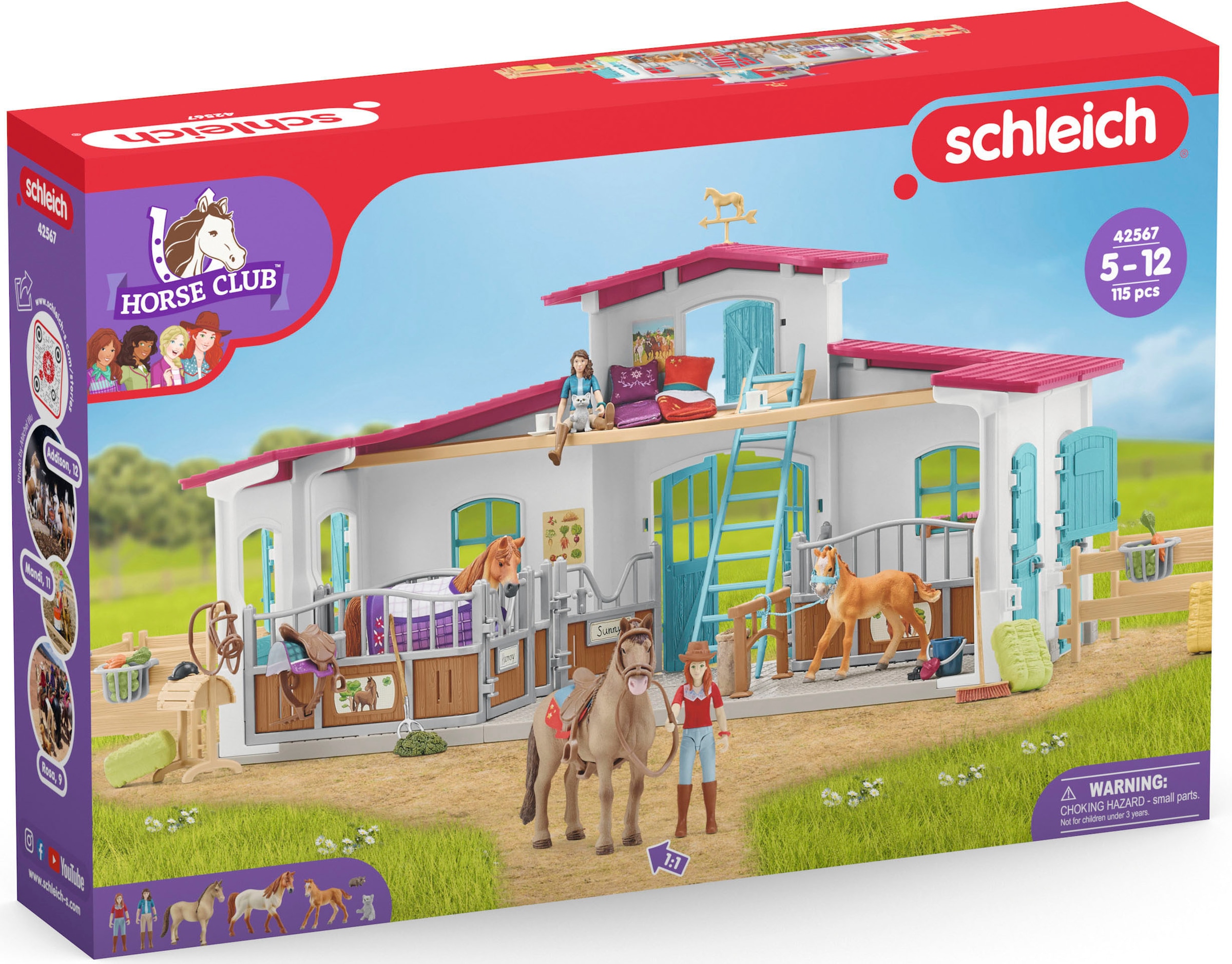 Schleich® Spielwelt »HORSE CLUB, Reiterhof (42567)«
