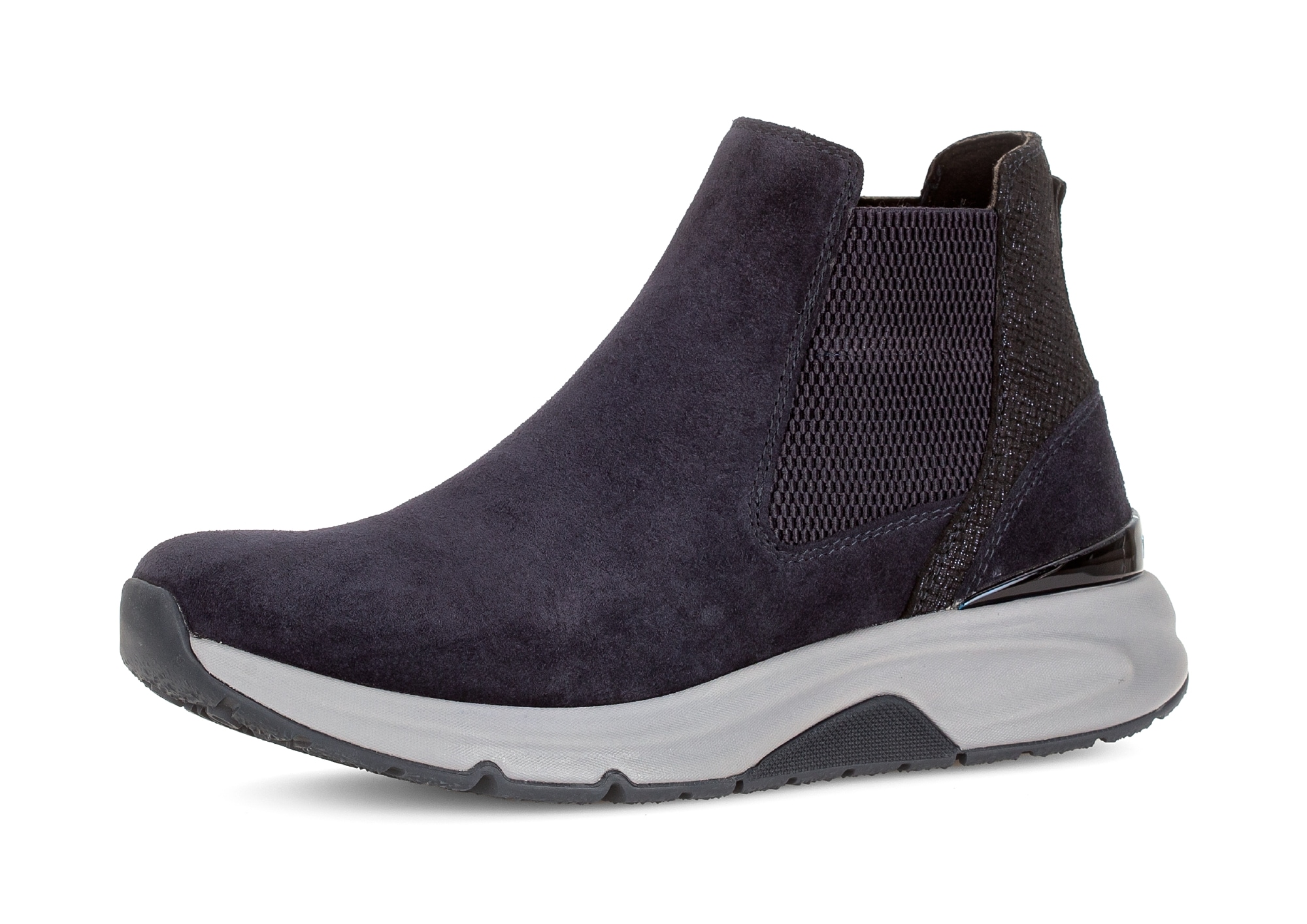 rollingsoft Bottines chelsea  Plateforme, baskets montantes, chaussures à lacets avec profil antidérapant