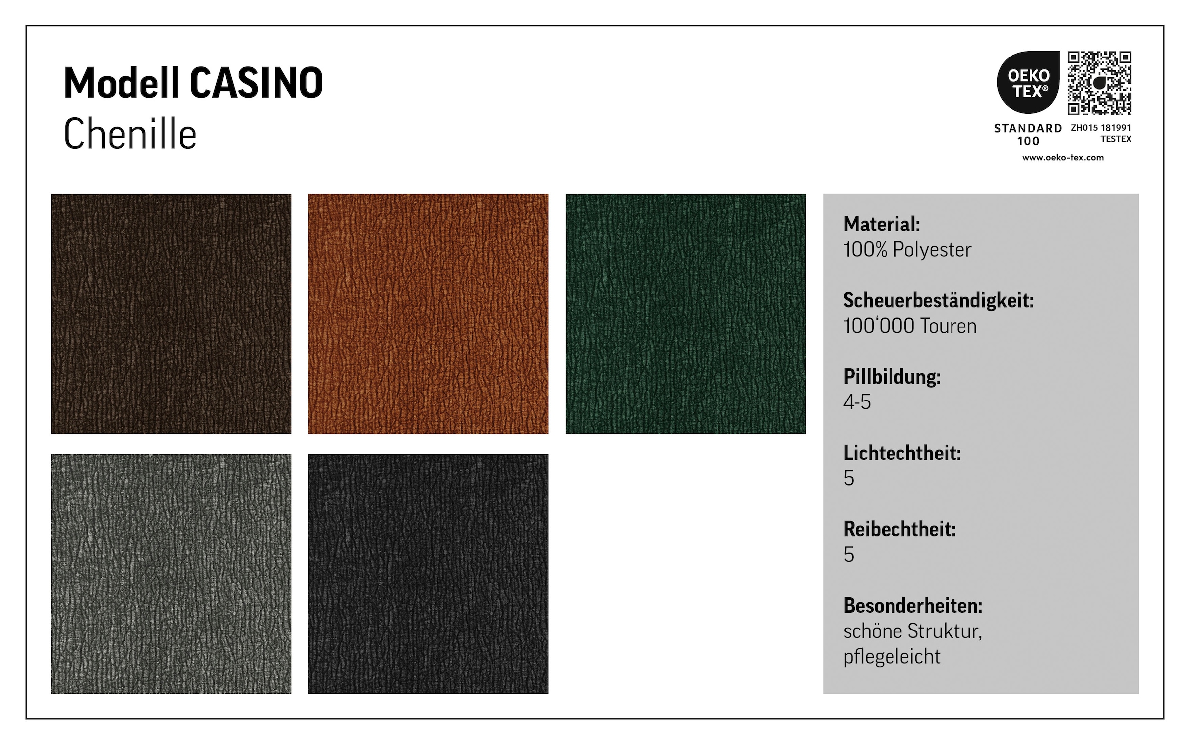 COTTA Ensemble rembourré »Casino, 3tlg. Set, Sofa Wohnzimmer Garnitur, Wellenunterfederung« Ensemble, 3 tlg. ensemble rembourré, également disponible en set
