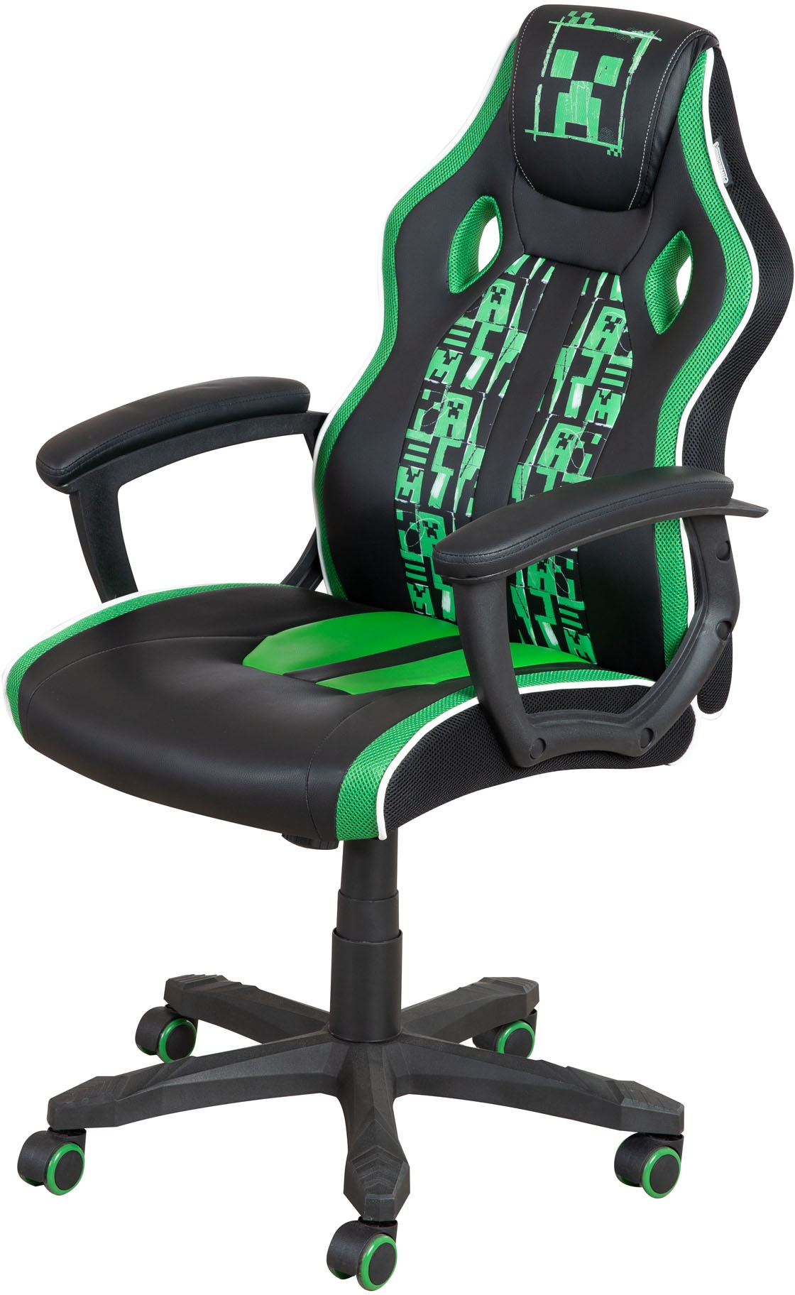 Phoenix Chaise de jeu () 1 cuisdétails verts, fauteuil de course