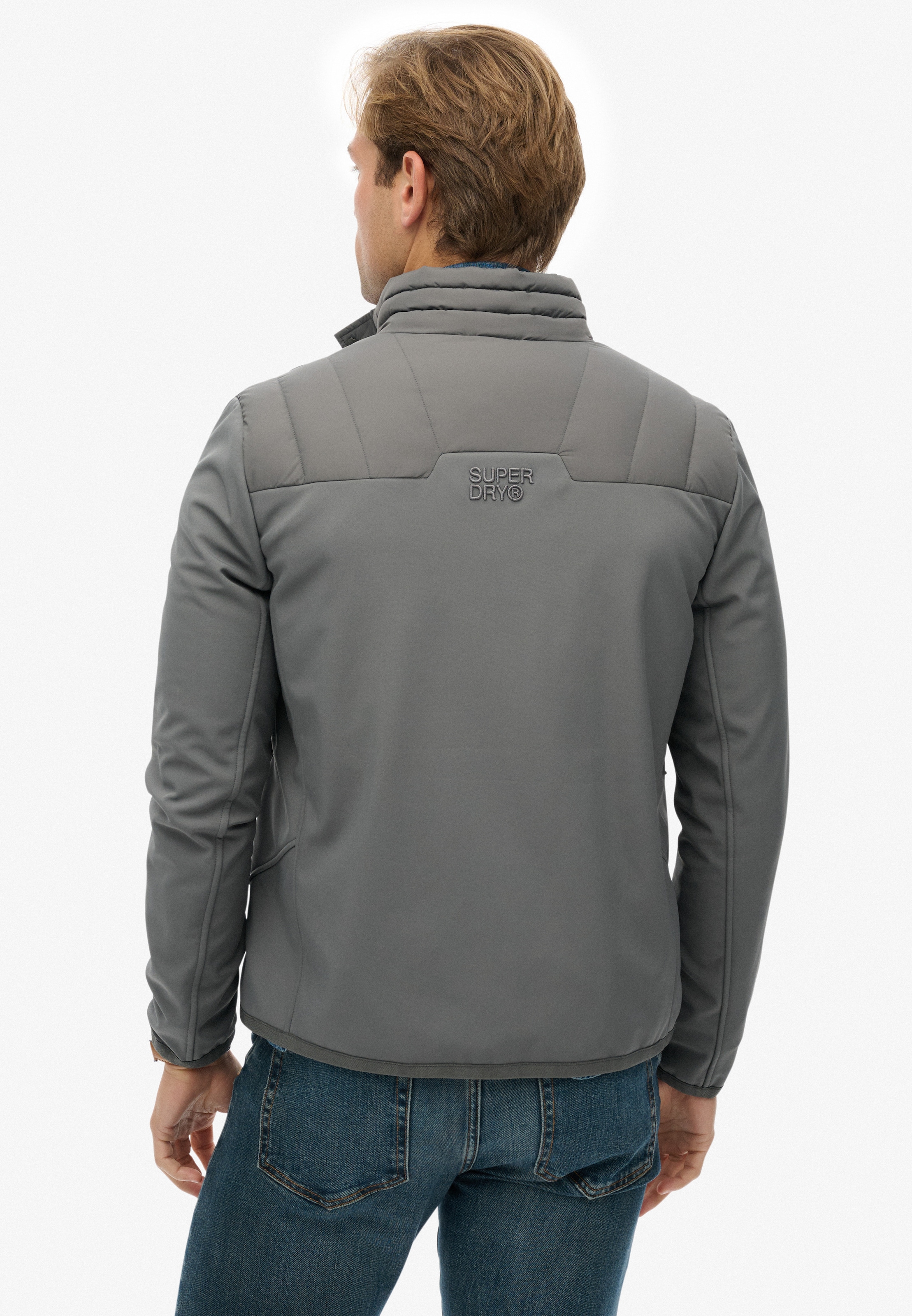Superdry Veste matelassée »STORM POPPER SOFTSHELL JKT« mit Kapuze