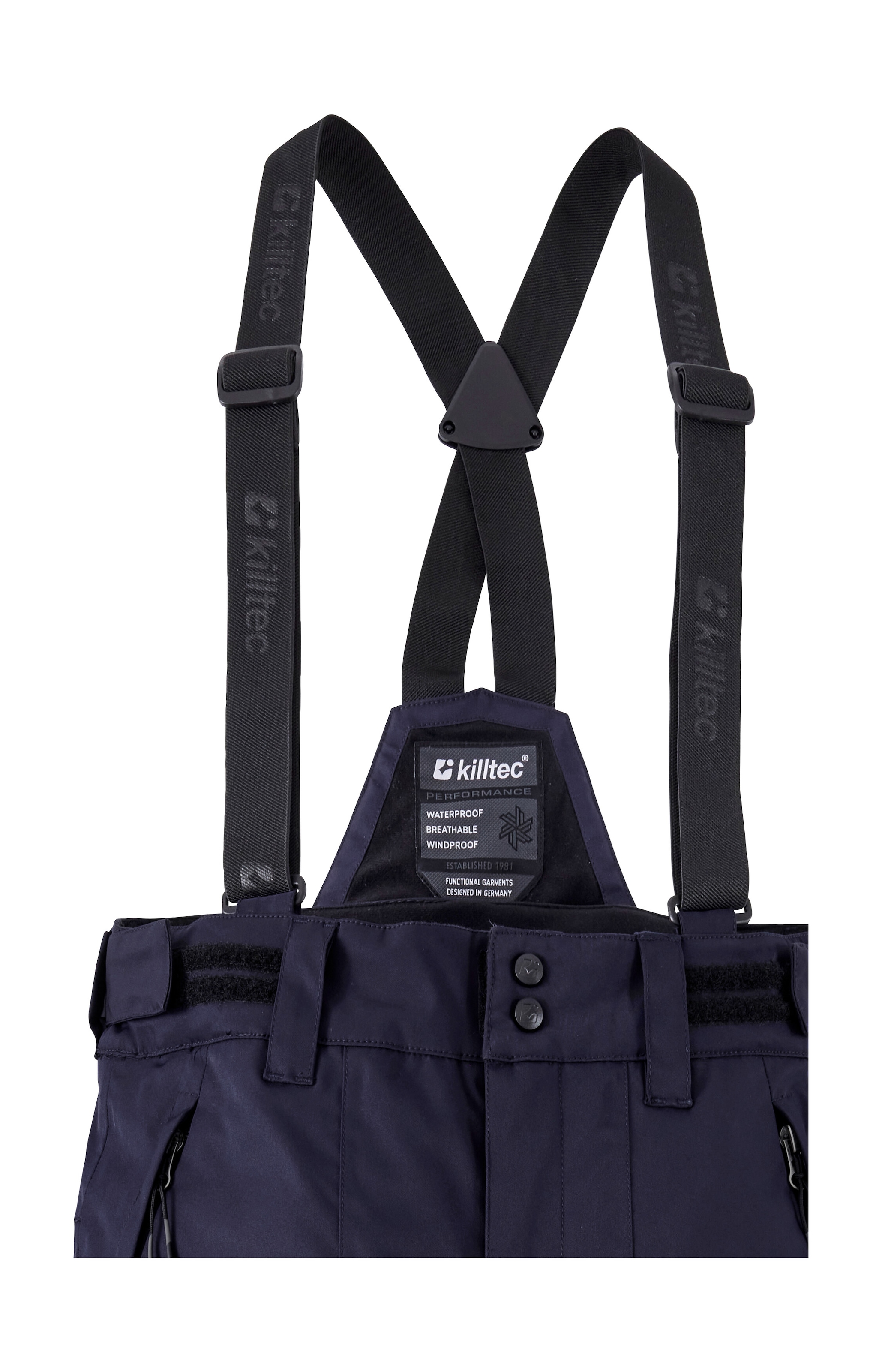 Killtec Skihose »Boys Skihose 242«  Wasserdichte Skihose mit abnehmbarem Latz und verstellbarem Bund