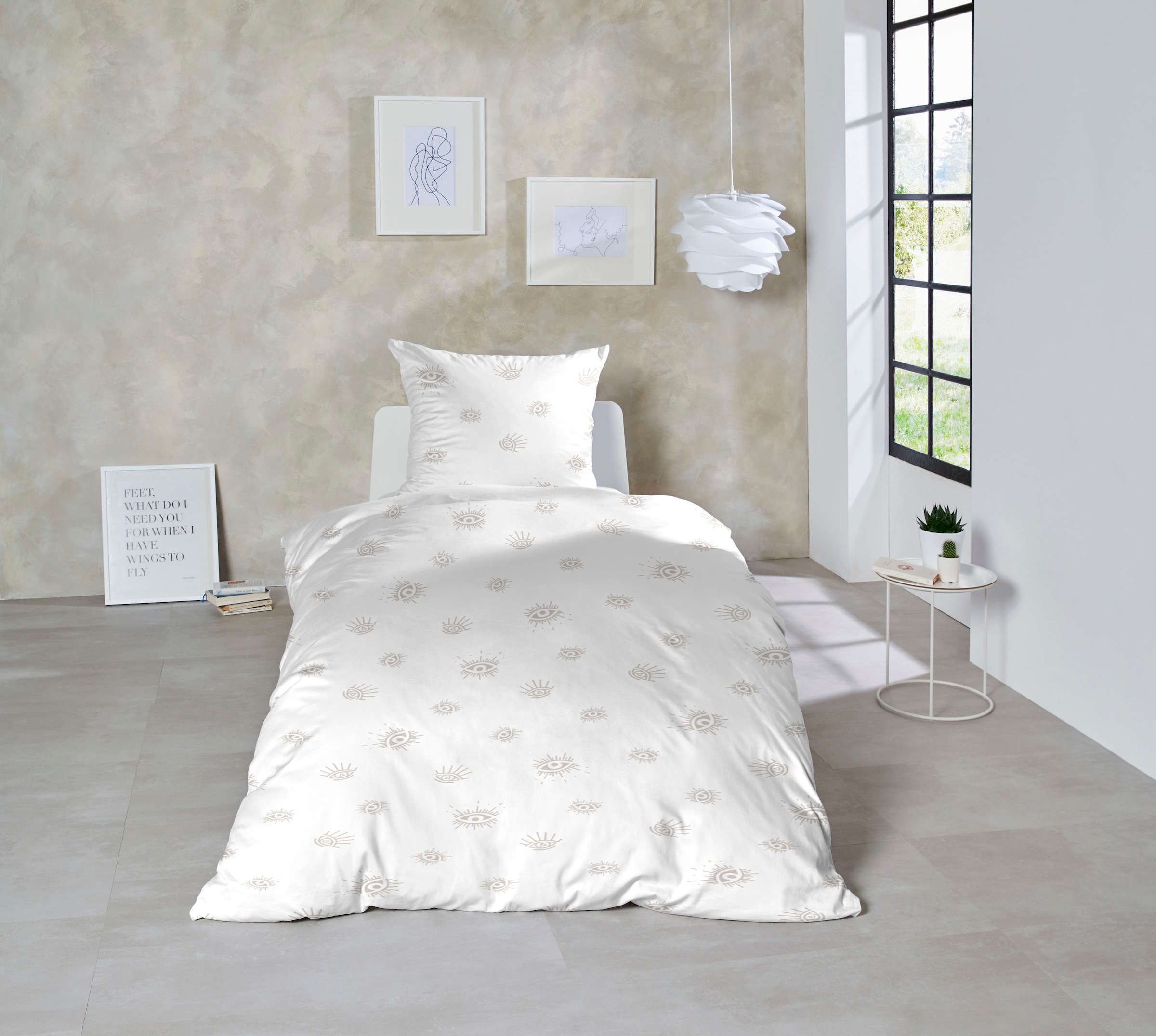 Primera Linge de lit »Sabrina« 2 cuis mit dem Trendsymbol 2021