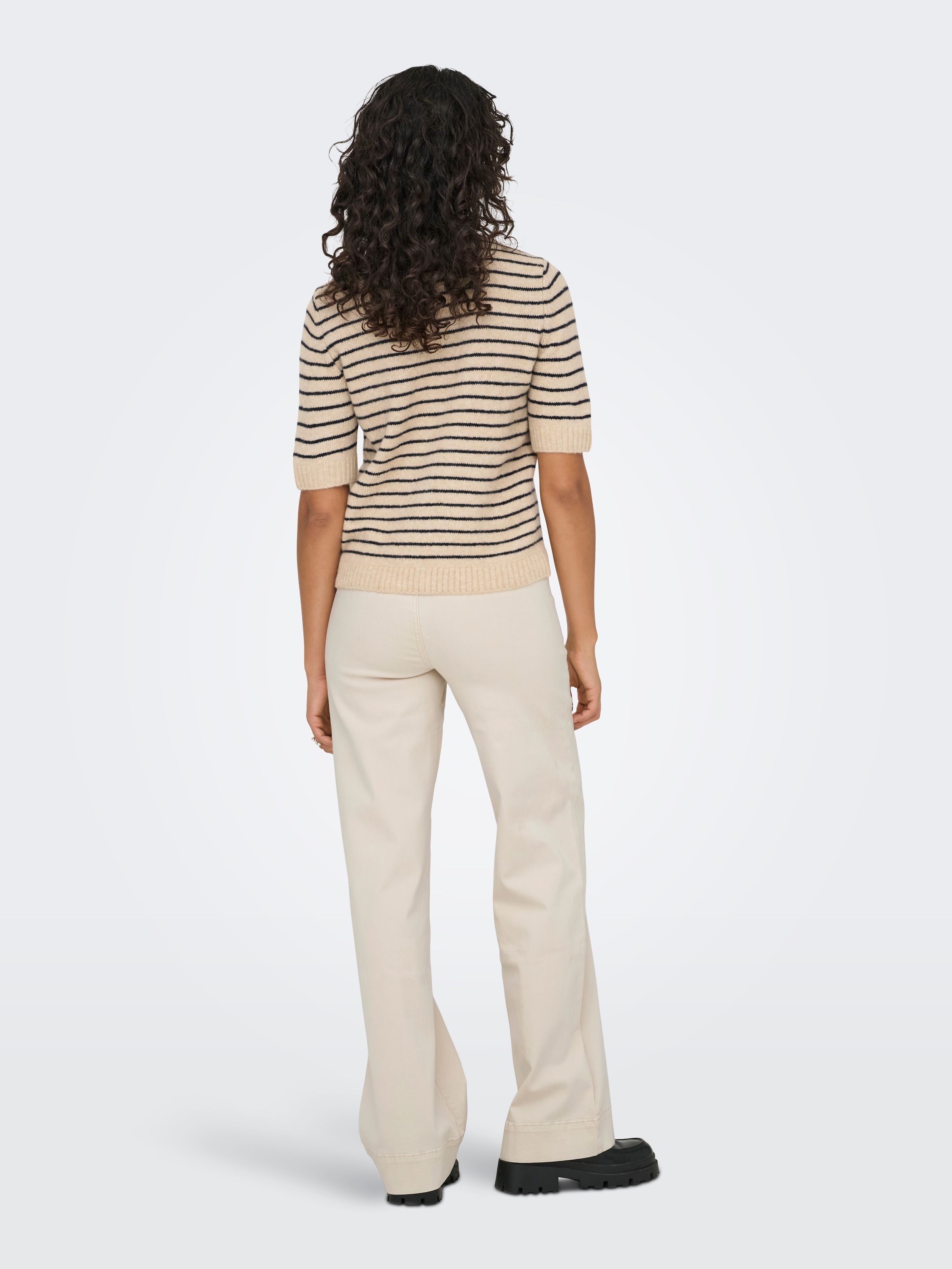 ONLY Veste en tricot »ONLCHESTER LIFE SS STRIPE CARDI CC KNT«