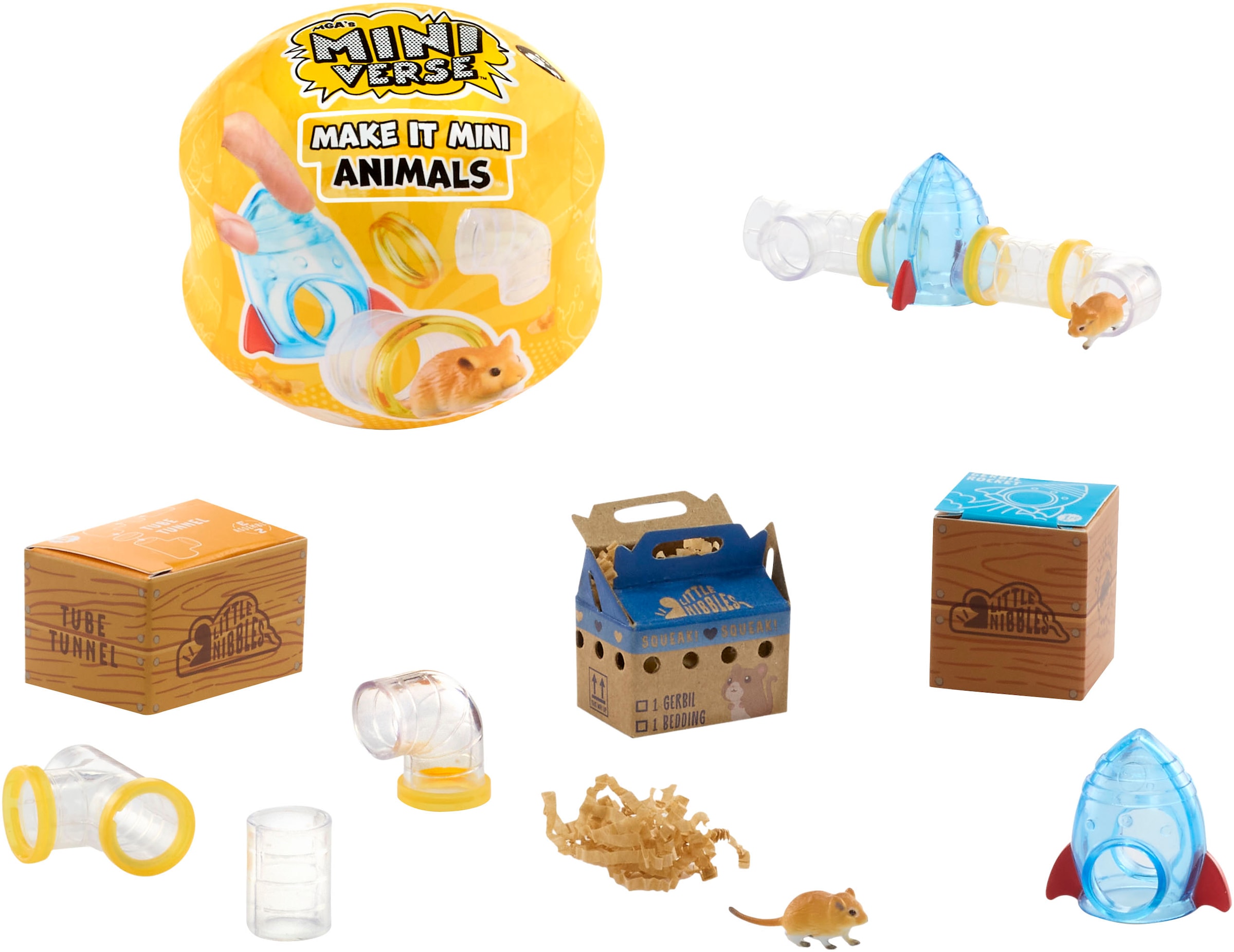 MGA ENTERTAINMENT Kreativset »MGA's Miniverse - Make It Mini Animals Series 2«