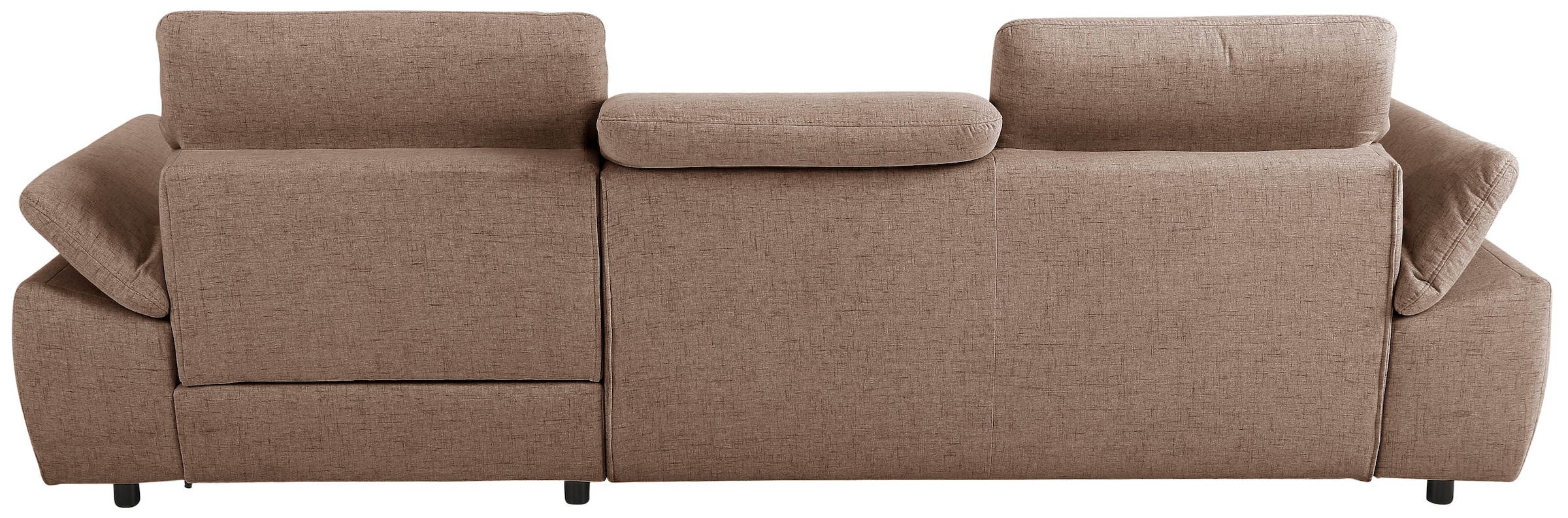 Home affaire Ecksofa »Mauritius L-Form« mit Kopfteil- und Armlehnverstellung, mit Bettfunktion und Bettkasten