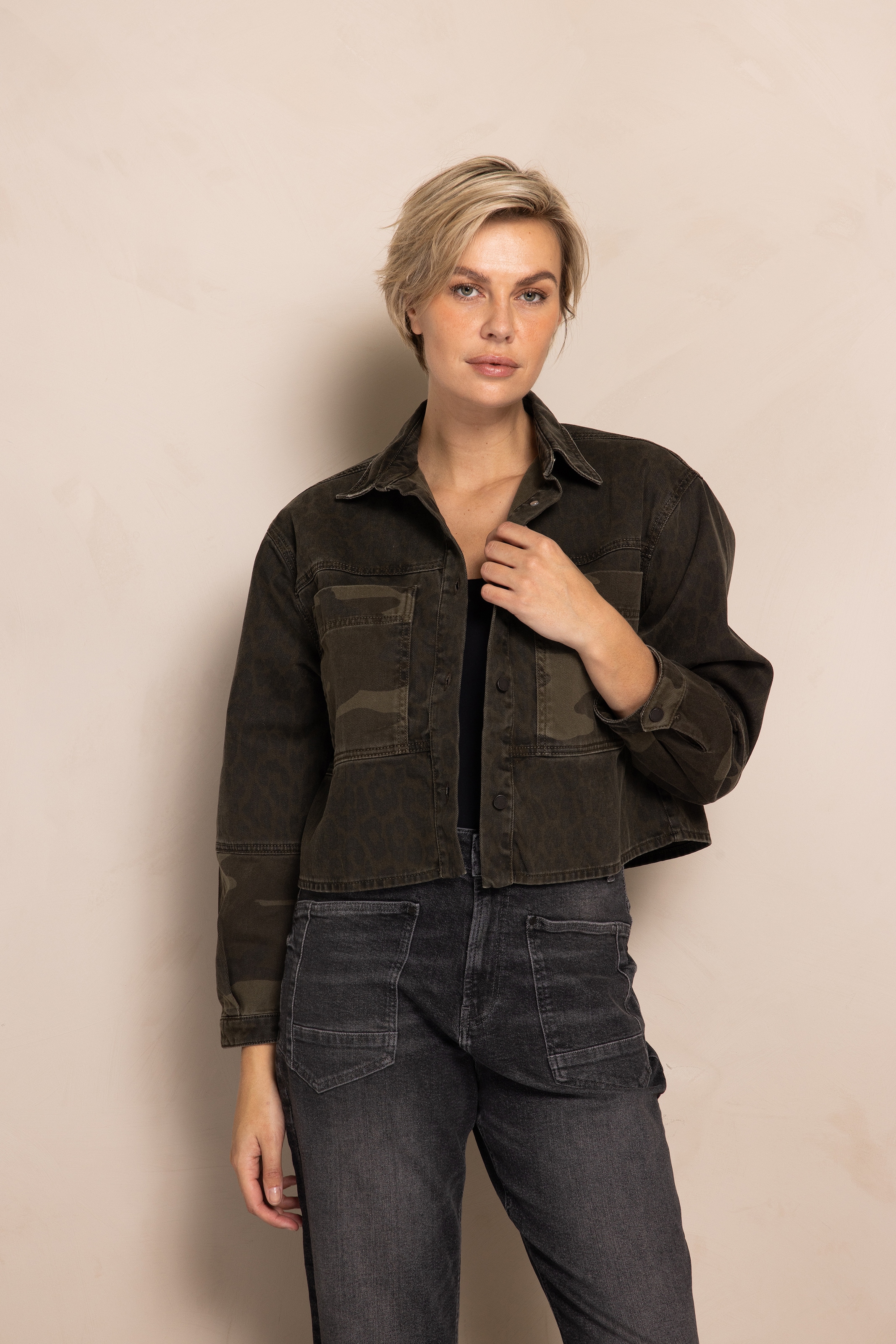 Zhrill »ZHLOUIE« ohne Kapuze mit Animal-Print