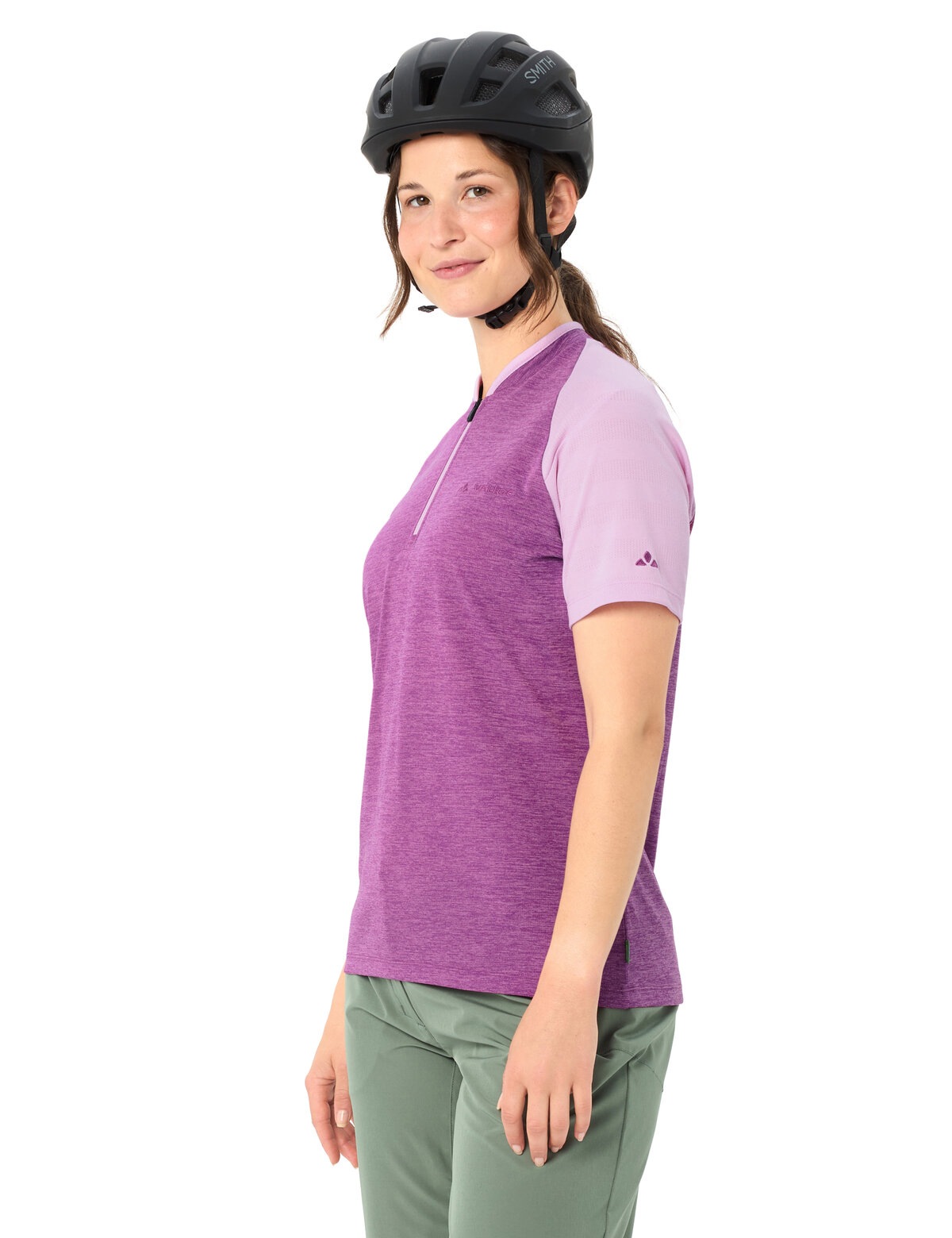 VAUDE T-shirt »Women's Tamaro HZ Shirt IV« manches courtes, style sportif, pour cyclisme et activités outdoor