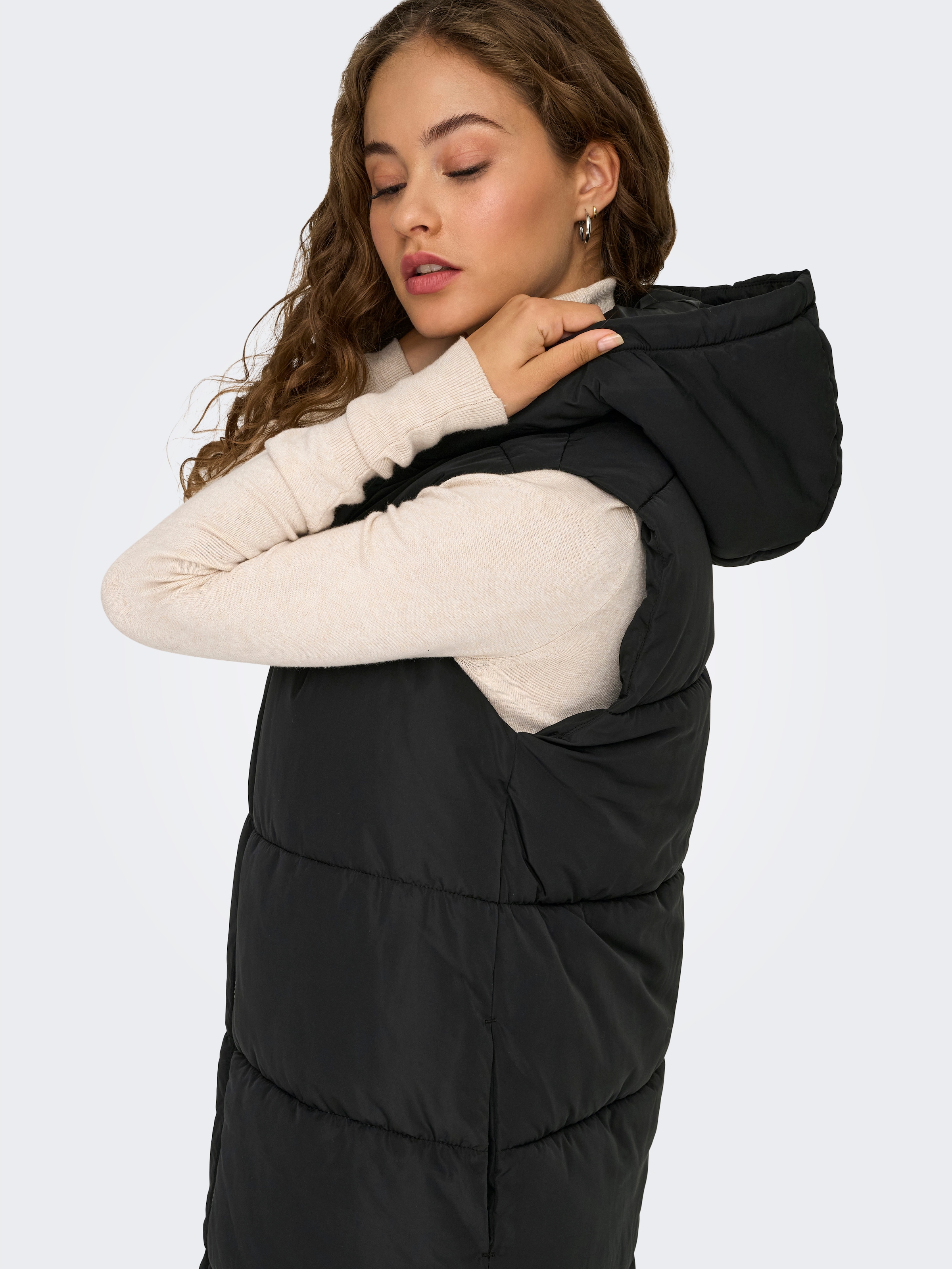 ONLY Gilet matelassé »ONLALINA LONG WAISTCOAT OTW NOOS«
