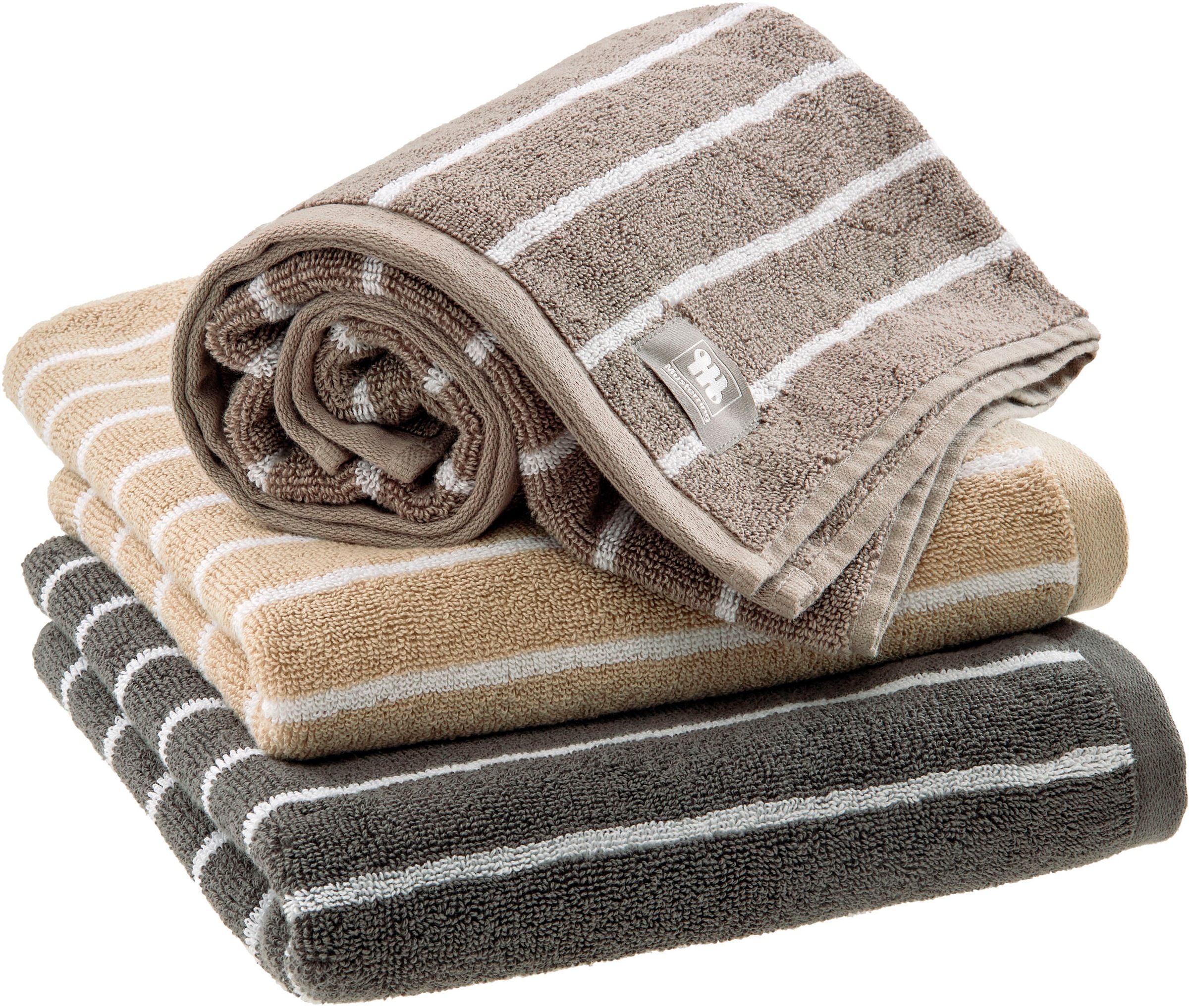 Musterring Serviette de bain »Needlestripe« hautschmeichelnd, super weich