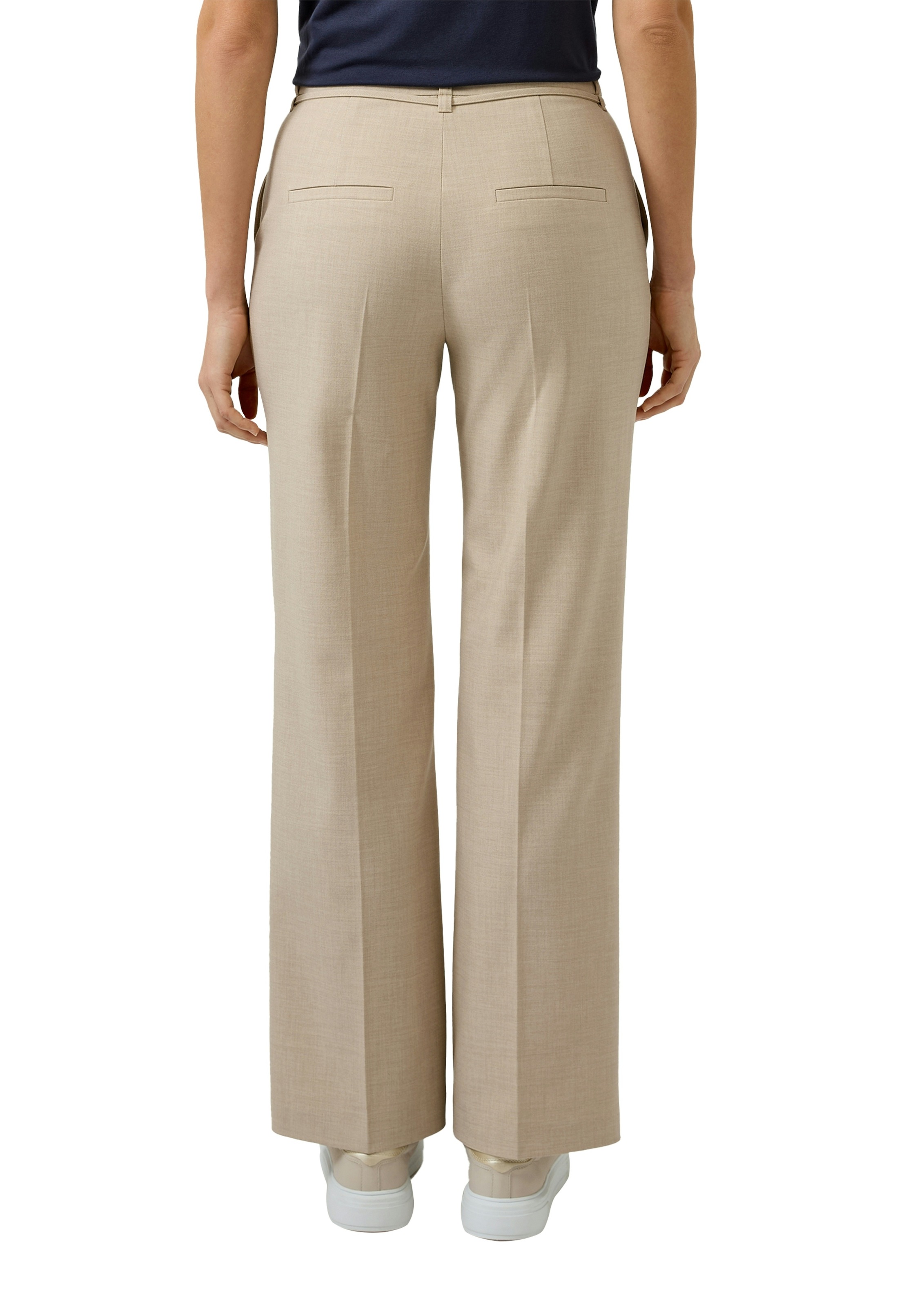 s.Oliver BLACK LABEL Pantalon de costume  avec ruban à nouer