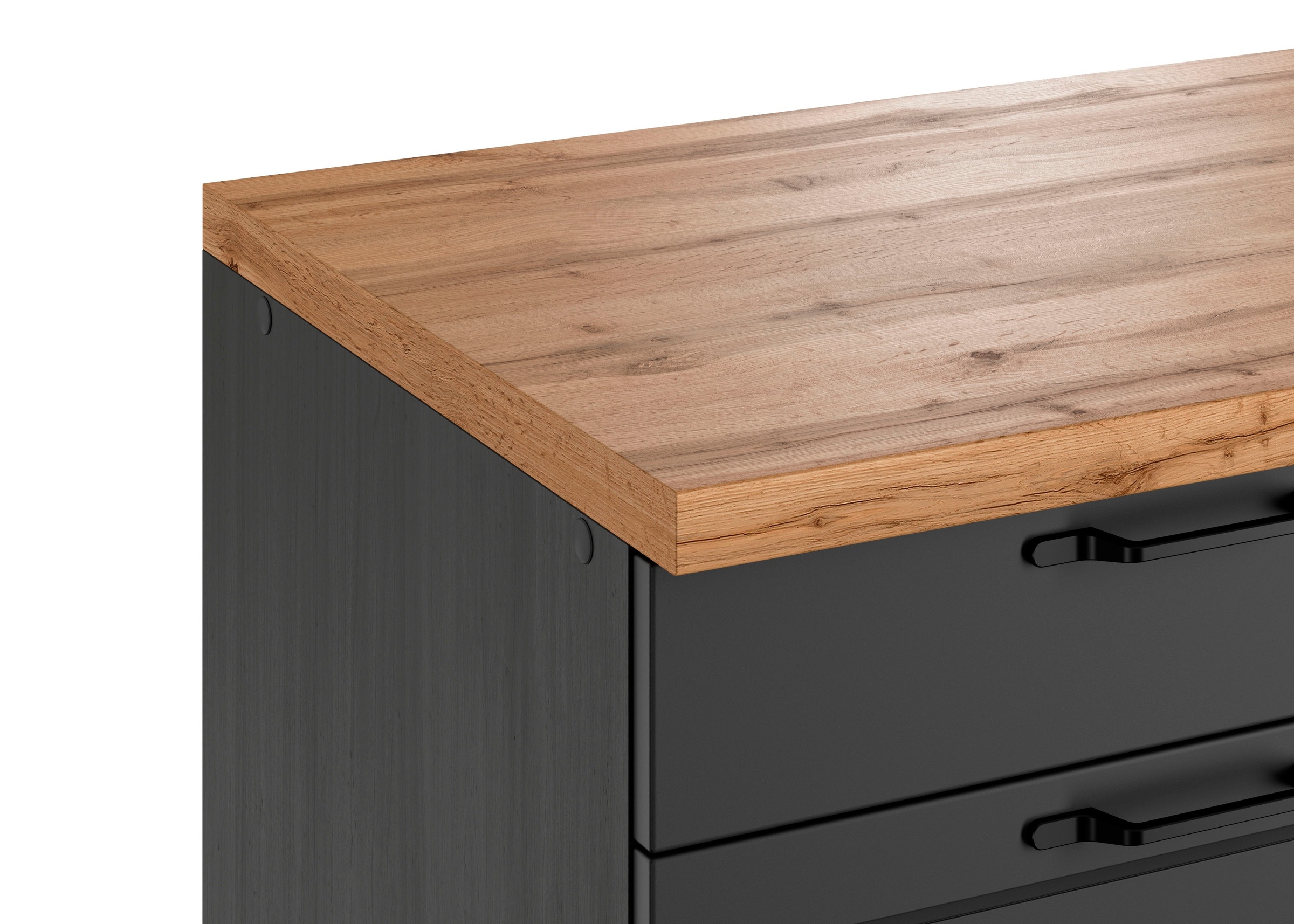 KOCHSTATION Armoire d'encastrement pour table de cuisson »KS-Lana« largeur 120 cm