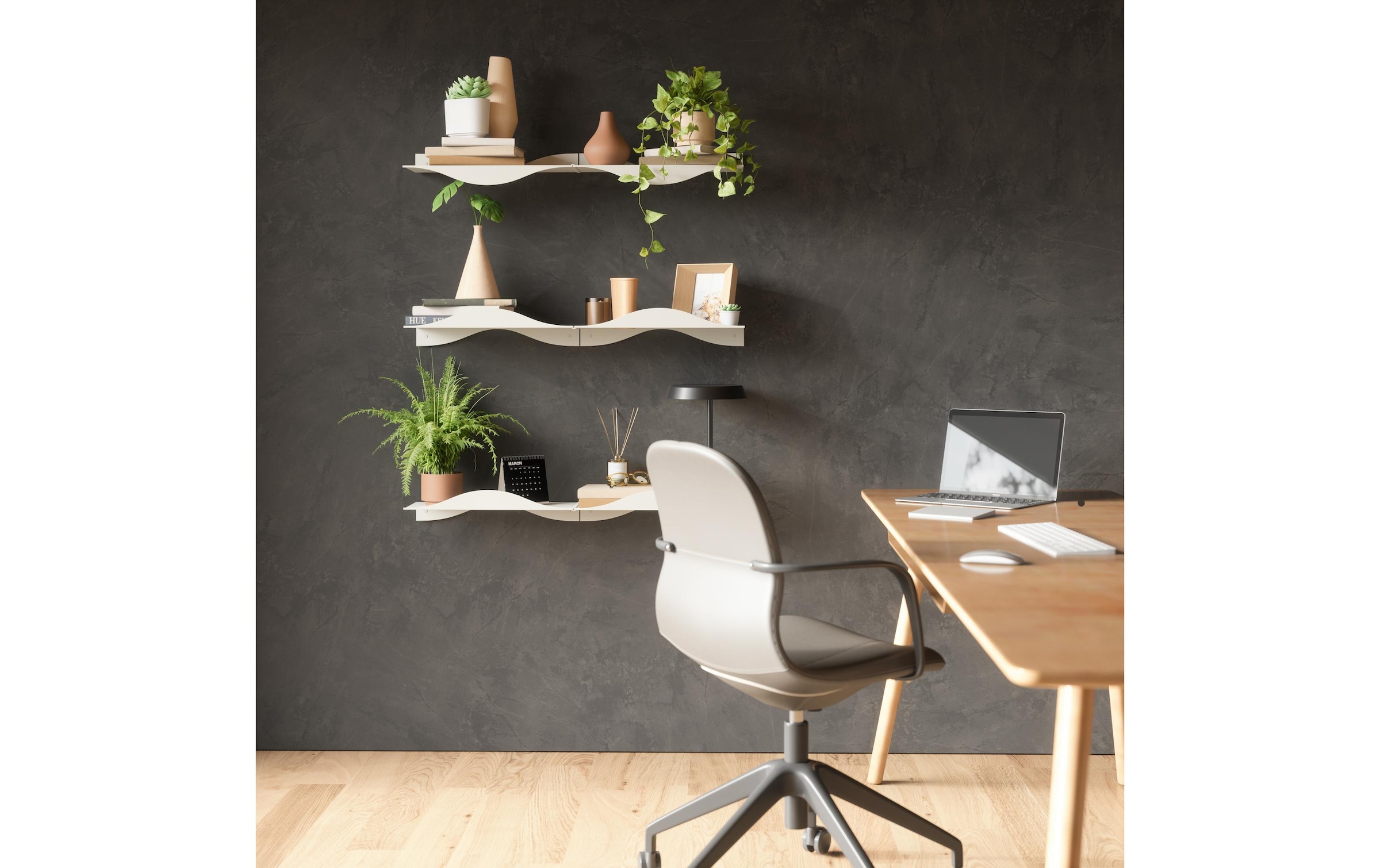 Umbra Étagère murale »Surf 2er Set, 43 x 18 x 10 cm« 2 cuis tlg.