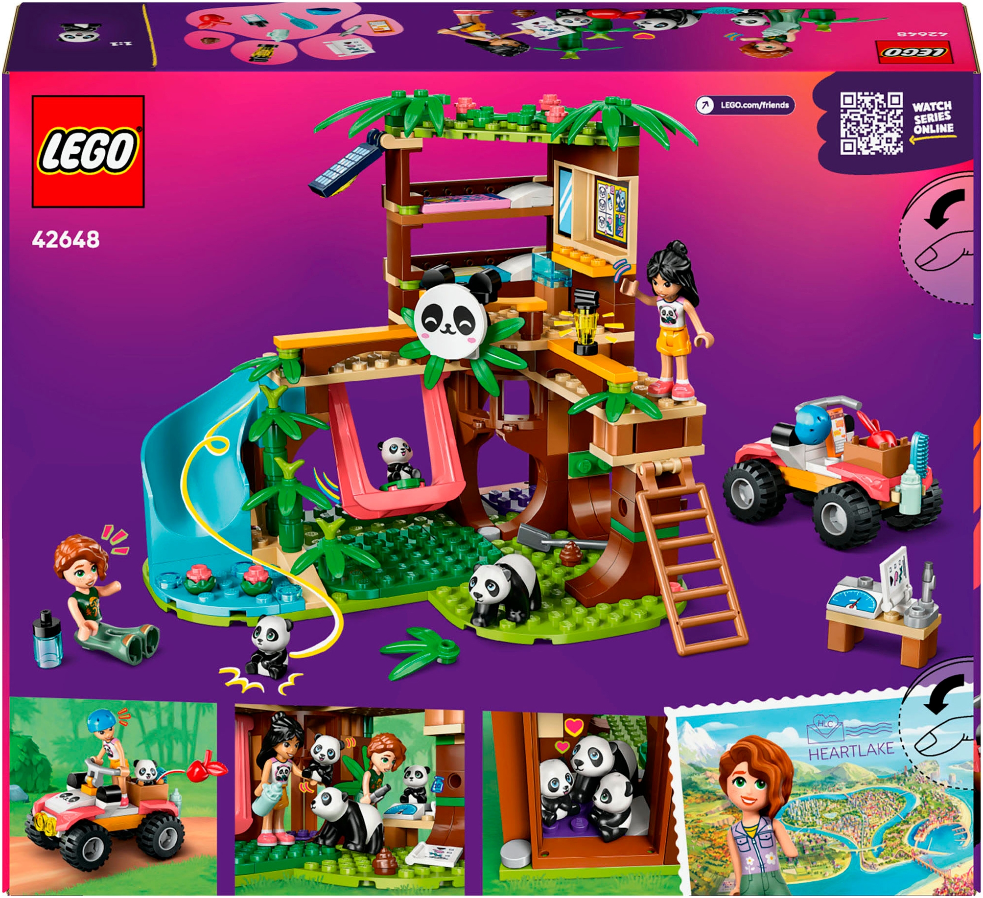 LEGO® Pions de construction »Panda-Pflegestation (42648), LEGO Friends« Made in Europe