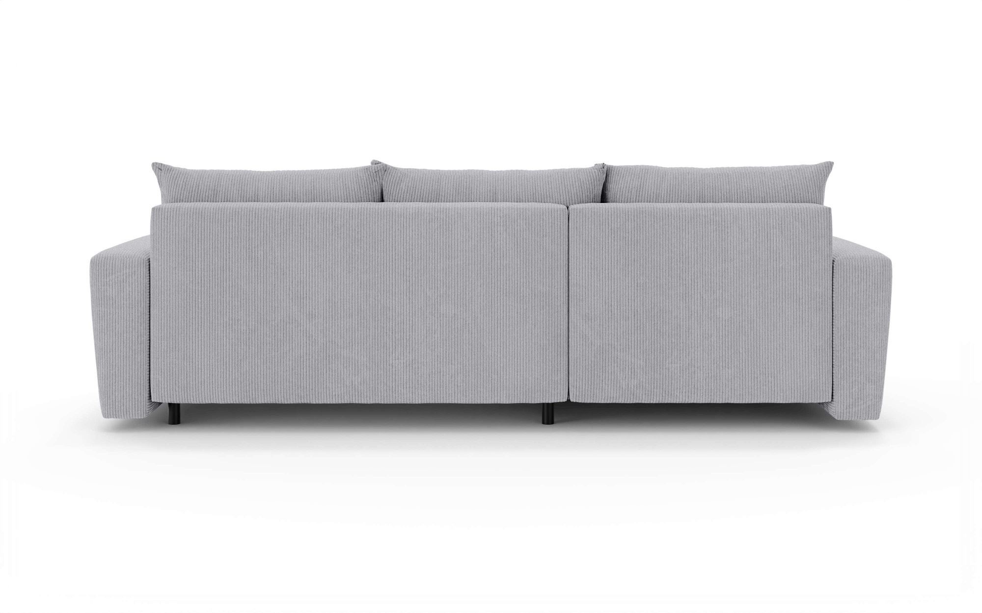 INOSIGN Canapé d'angle »MAGHERA universell Schlafsofa mit Bettkasten, Masse B/T/H: 255/142/84cm« L-Form mit Recamiere rechts oder links montierbar, hoher Sitzkomfort