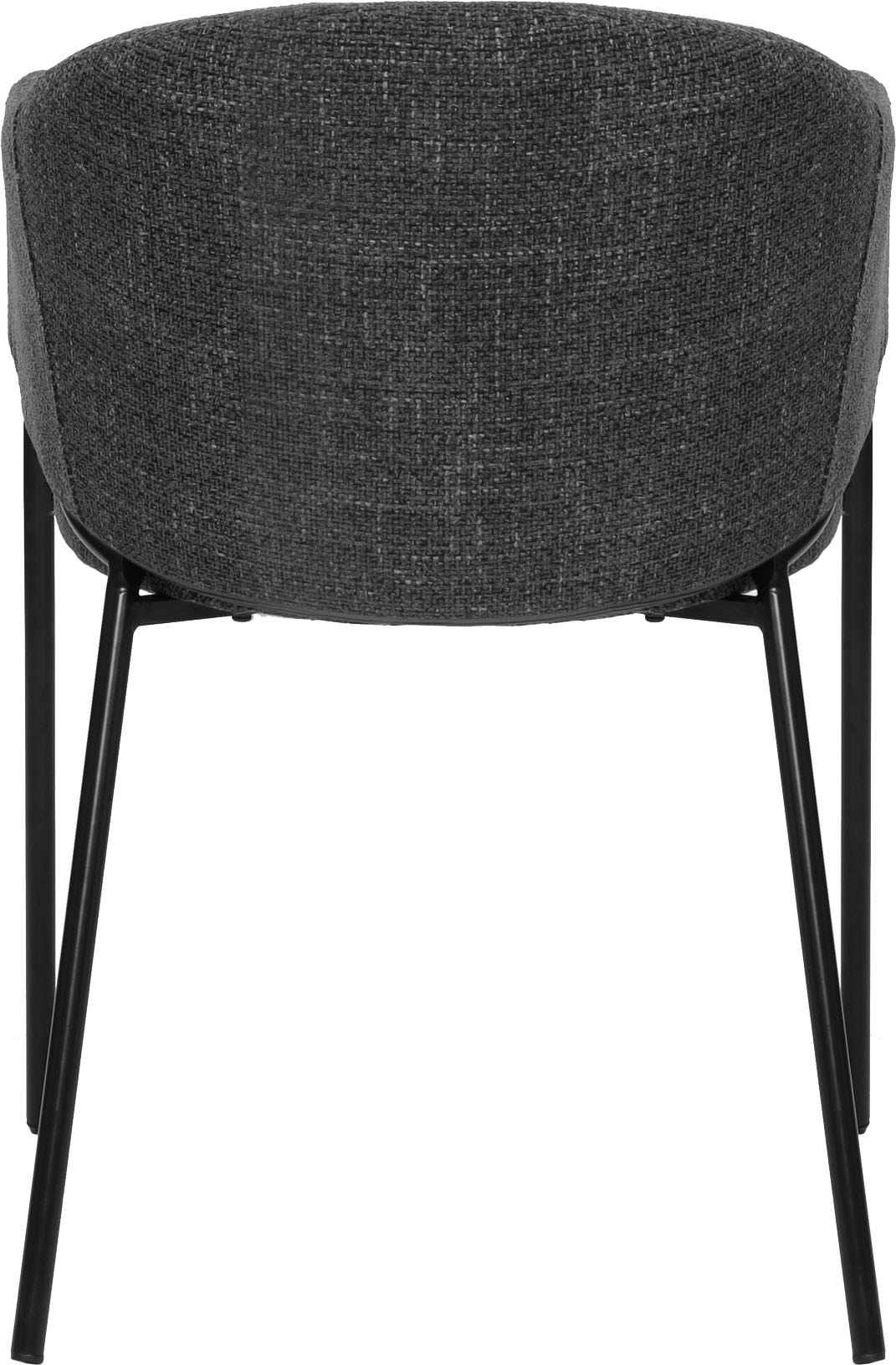 SIT Armlehnstuhl »London 2er-Set Esszimmerstühle mit Strukturstoff & Metallgestell« (Set) 2 Stk.Öko-Tex Strukturstoff & bequeme Armlehnen für Sitzkomfort