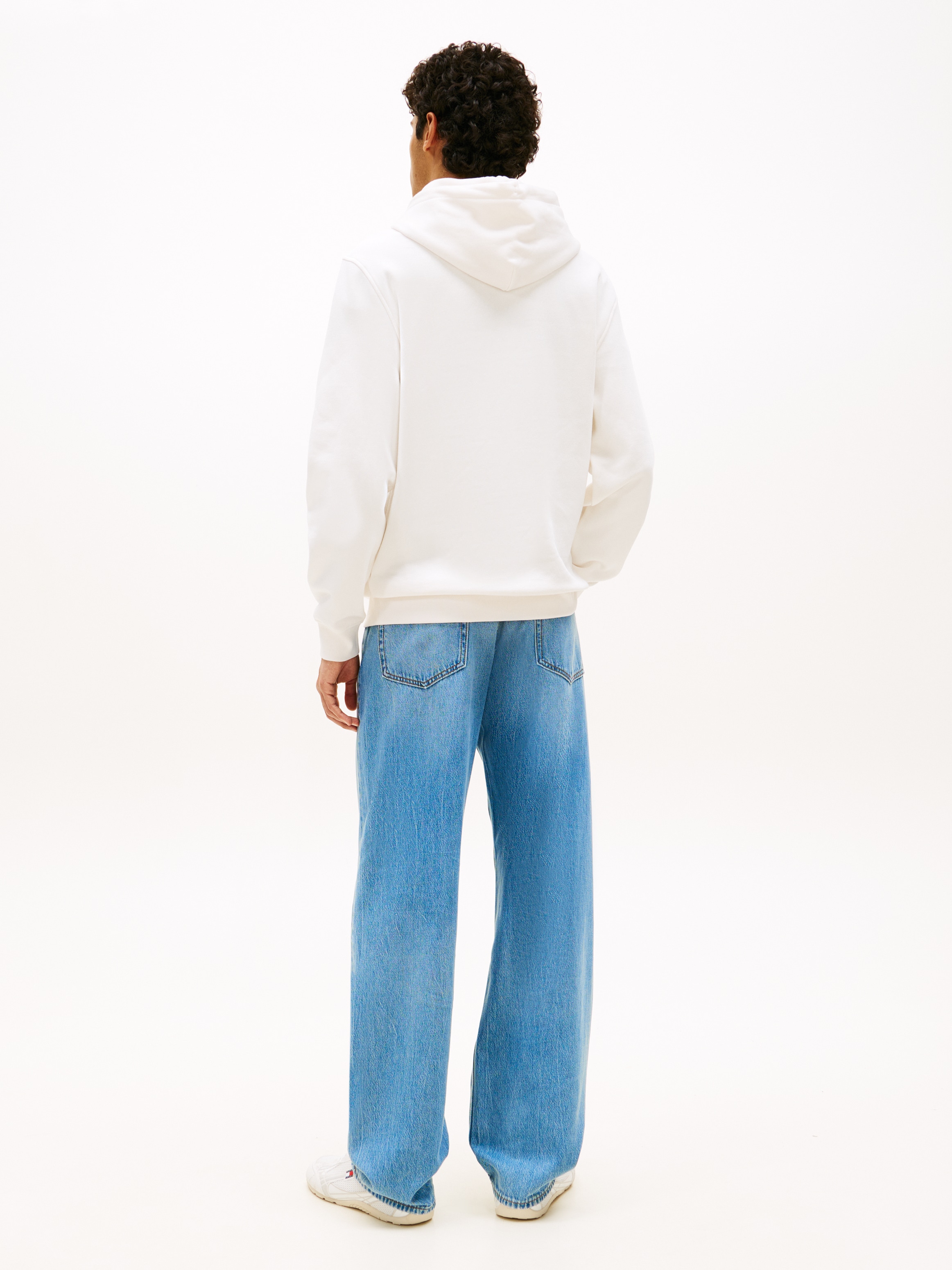 Tommy Jeans Hoodie »TJM REGULAR LINEAR LOGO HOODIE EXT«, Avec broderie logo
