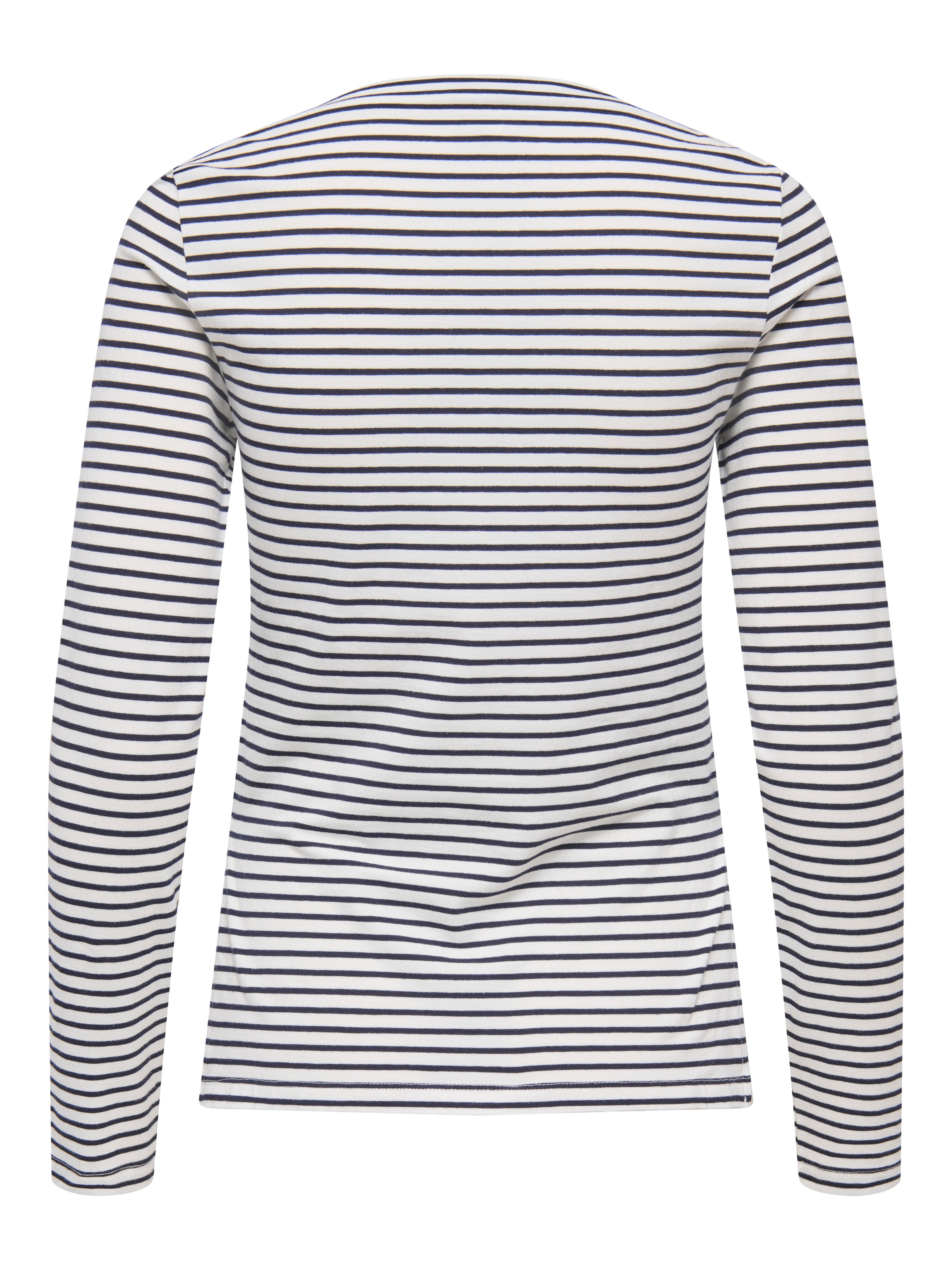 ONLY Langarmshirt »ONLKISS LIFE LS BOATNECK TOP CC JRS NOOS«