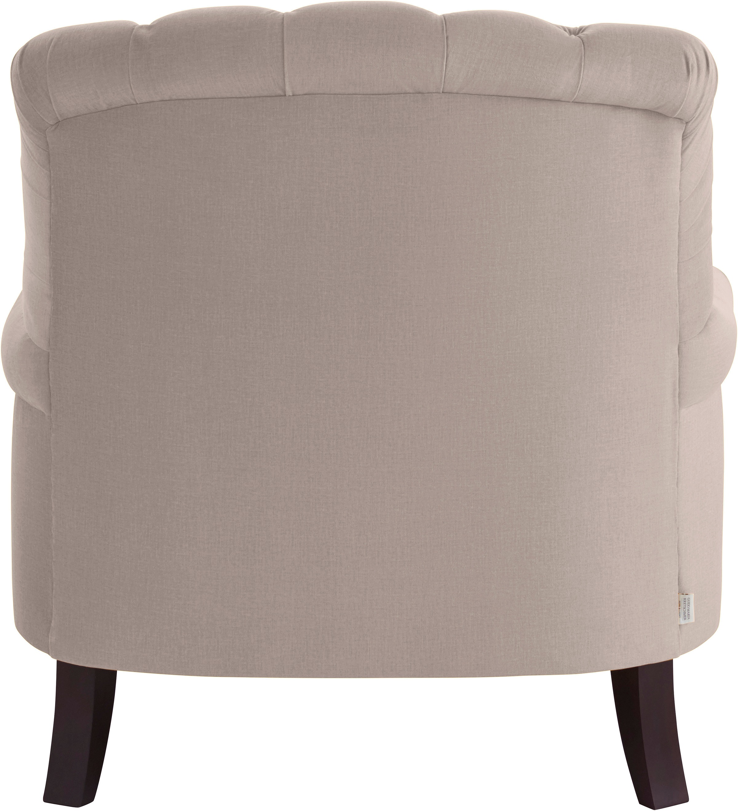 Home affaire Loveseat »Amiens Sessel Loungesessel« mit wunderschöner Knopfheftung im Rücken