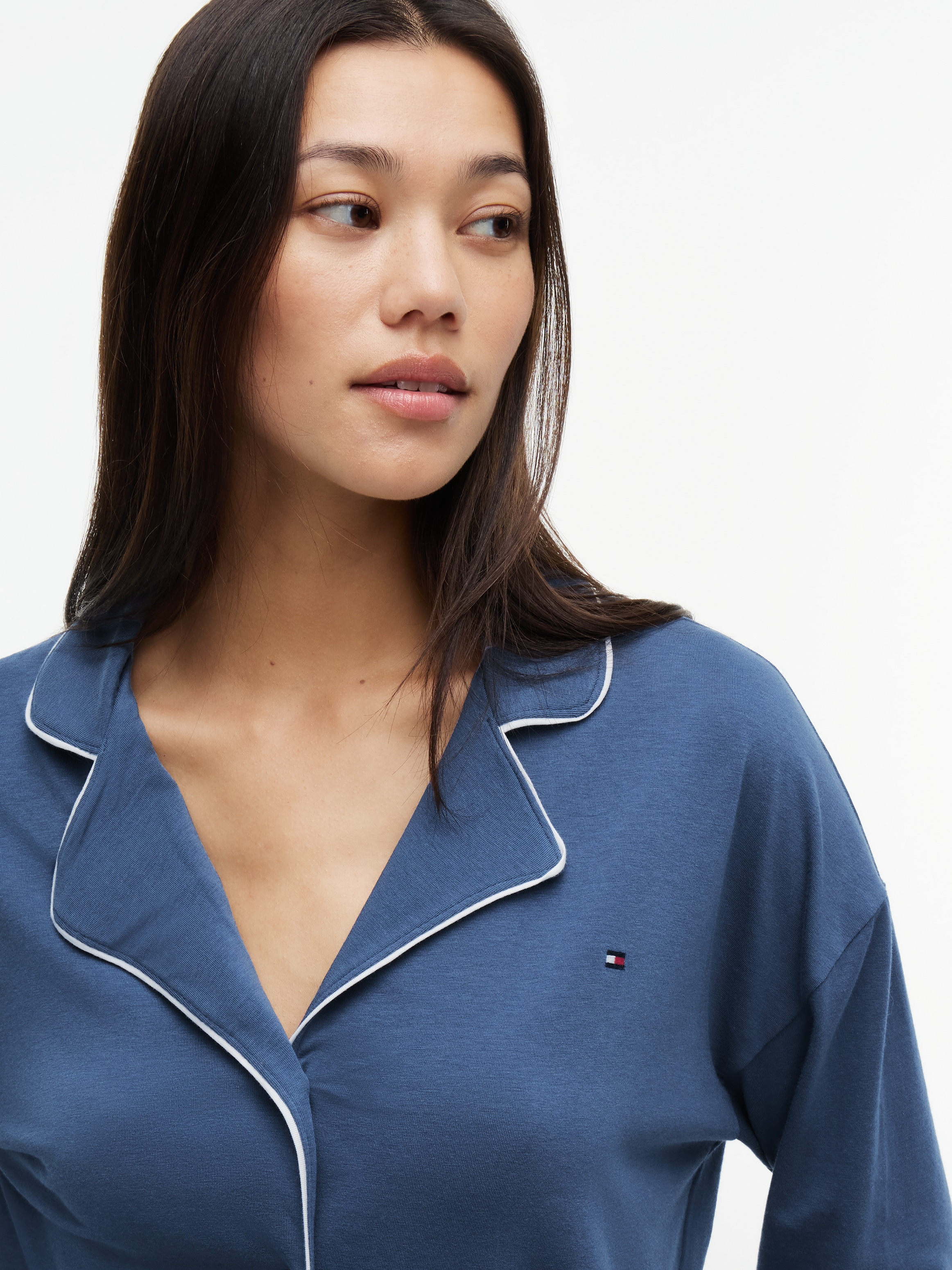 Tommy Hilfiger Underwear Pyjama »LS SHIRT PANTS PJ SET« Essential Relaxed Fit