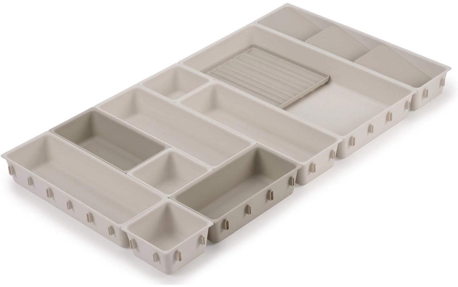 Joseph Joseph Organiseur de maquillage »Viva« 12-teilig, Make-up-Organizer, Schubladenaufbewahrung, Modularsystem