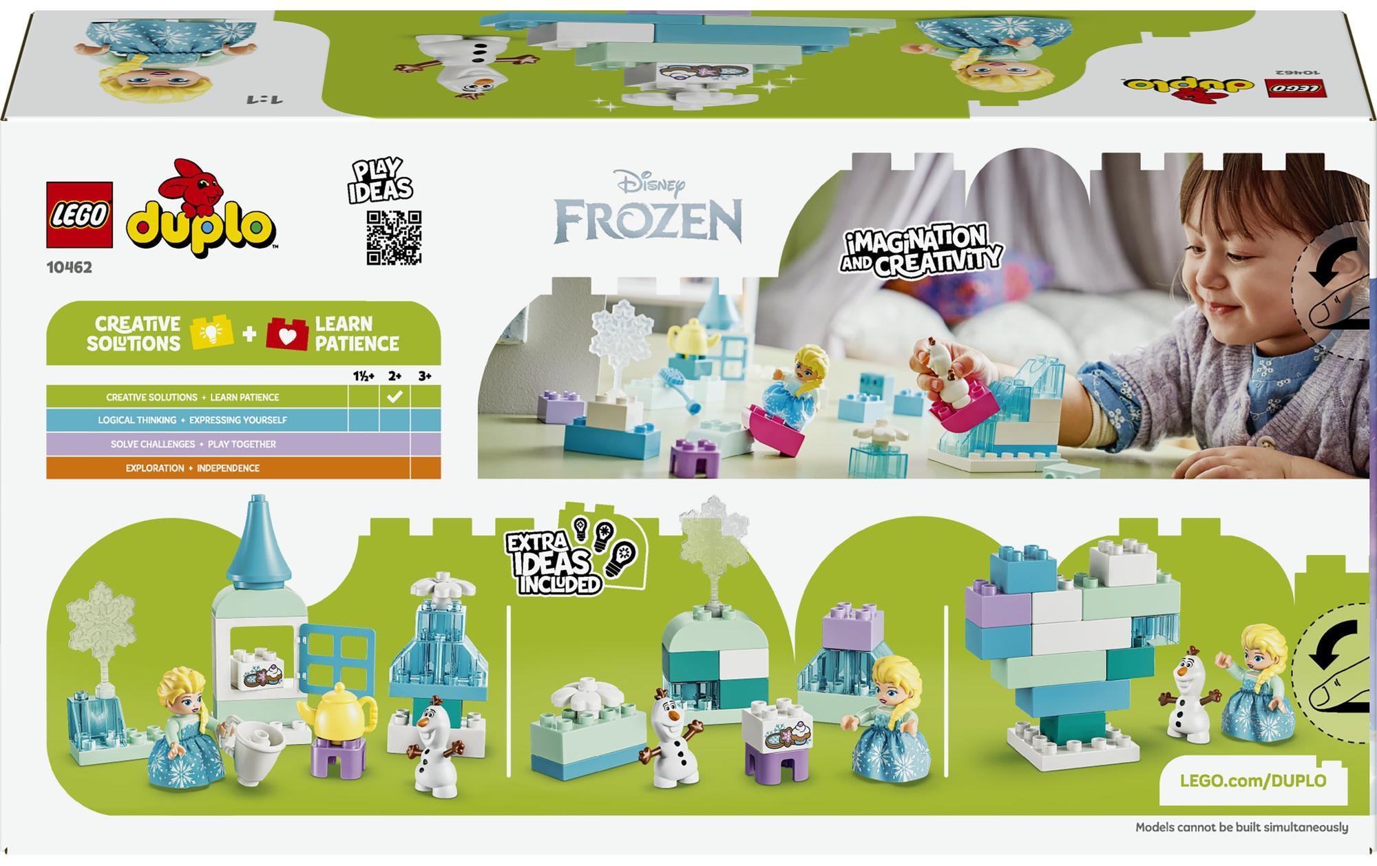 LEGO® Pions de construction »Frozen Kreativbox mit Elsa und Olaf (10462), LEGO DUPLO Disney« fabriqué en Europe