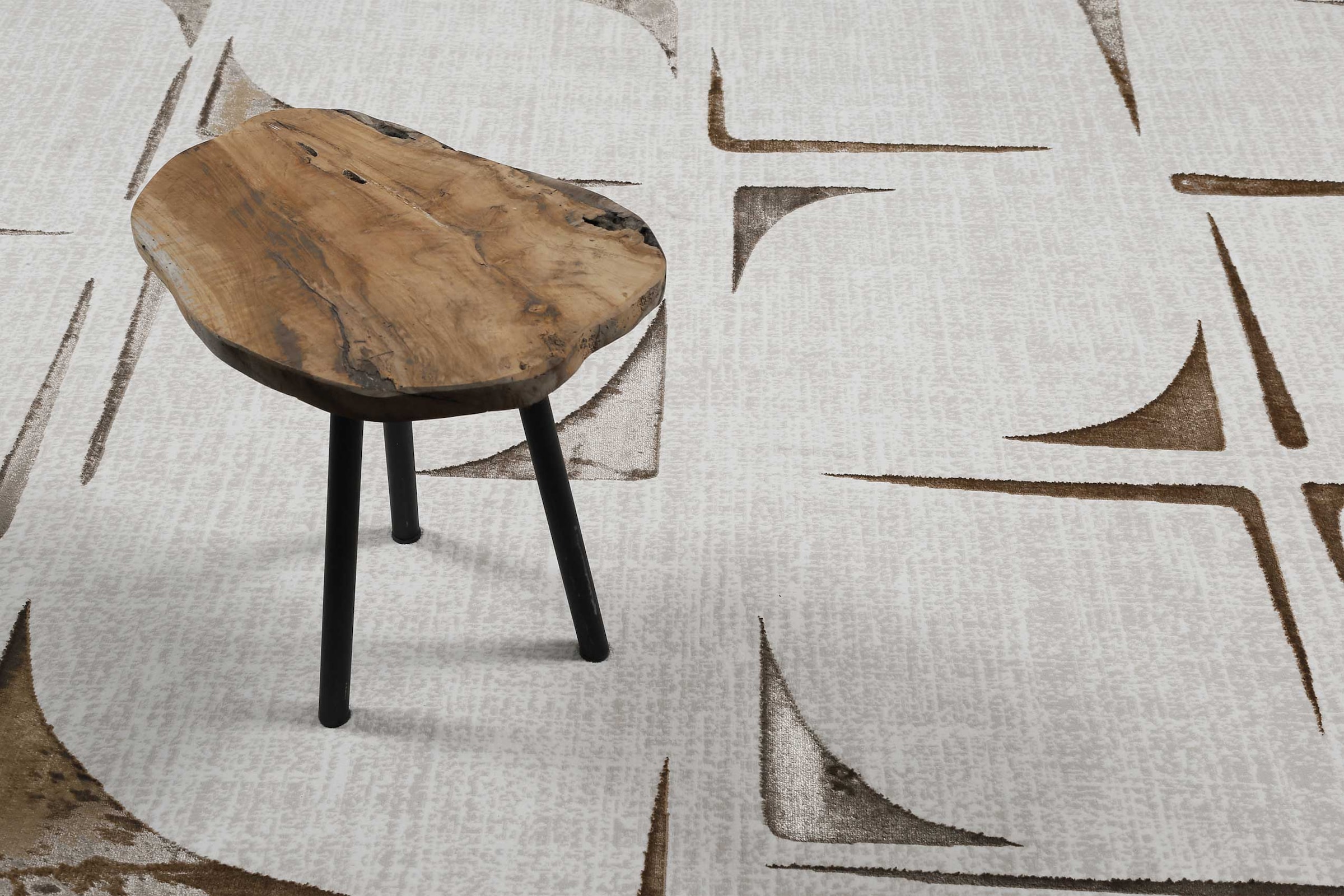 Esprit Tapis »Nelle« Carré 8 mm Höhe Kurzflorteppich, gewebt, geometrisch, modern, Wohnzimmer, abstrakt