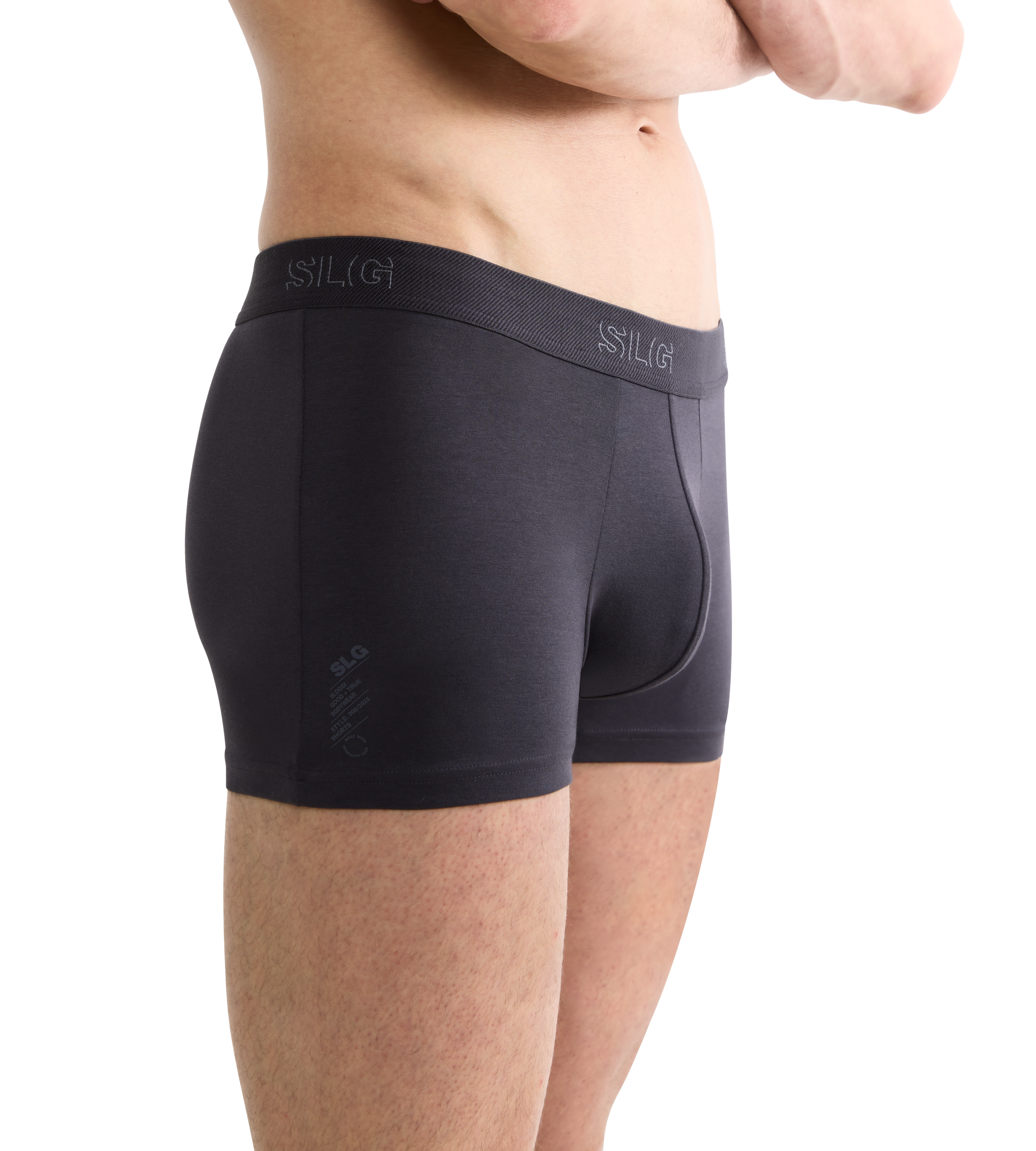 sloggi Tronc »SLG Base« sans braguette, moderne, ceinture logo, mélange coton